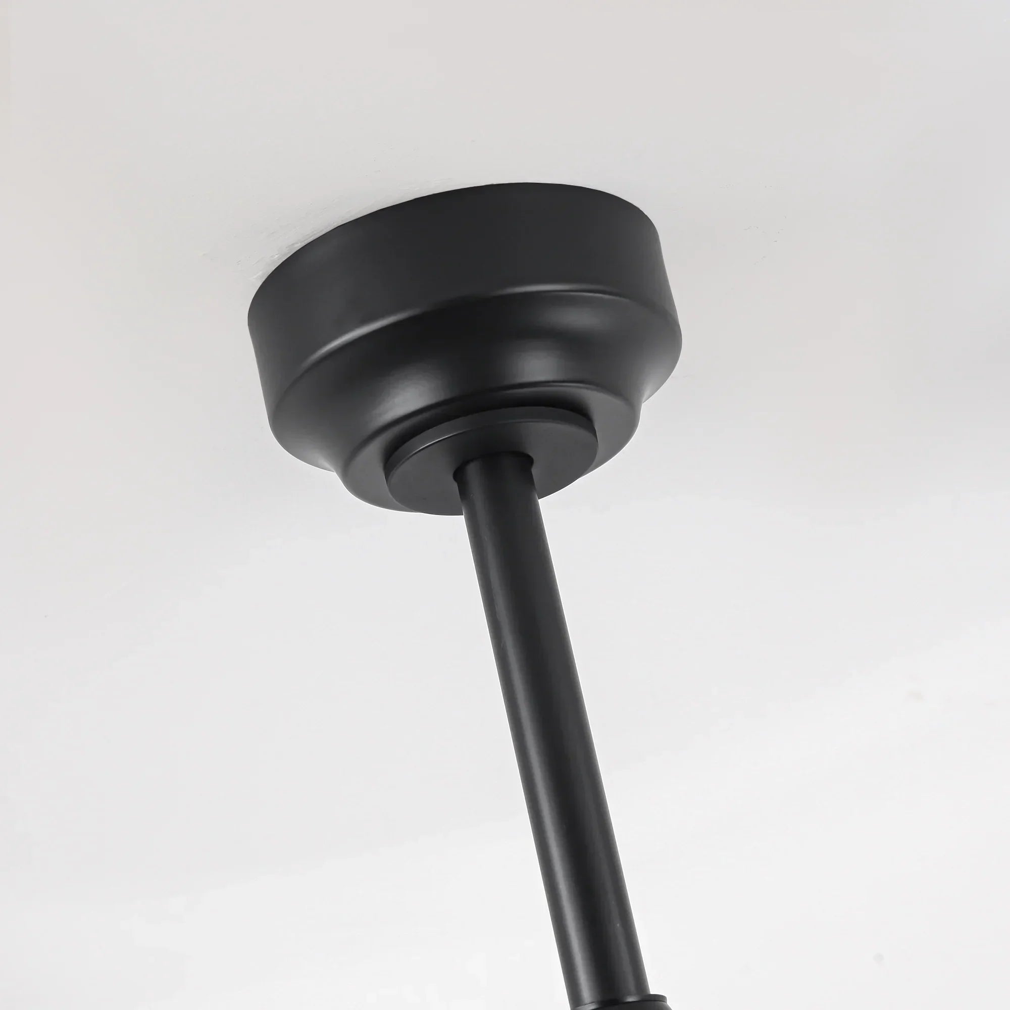 52 Inch Levi Double-sided Blades Downrod Mount LED Ceiling Fan with Remote Control