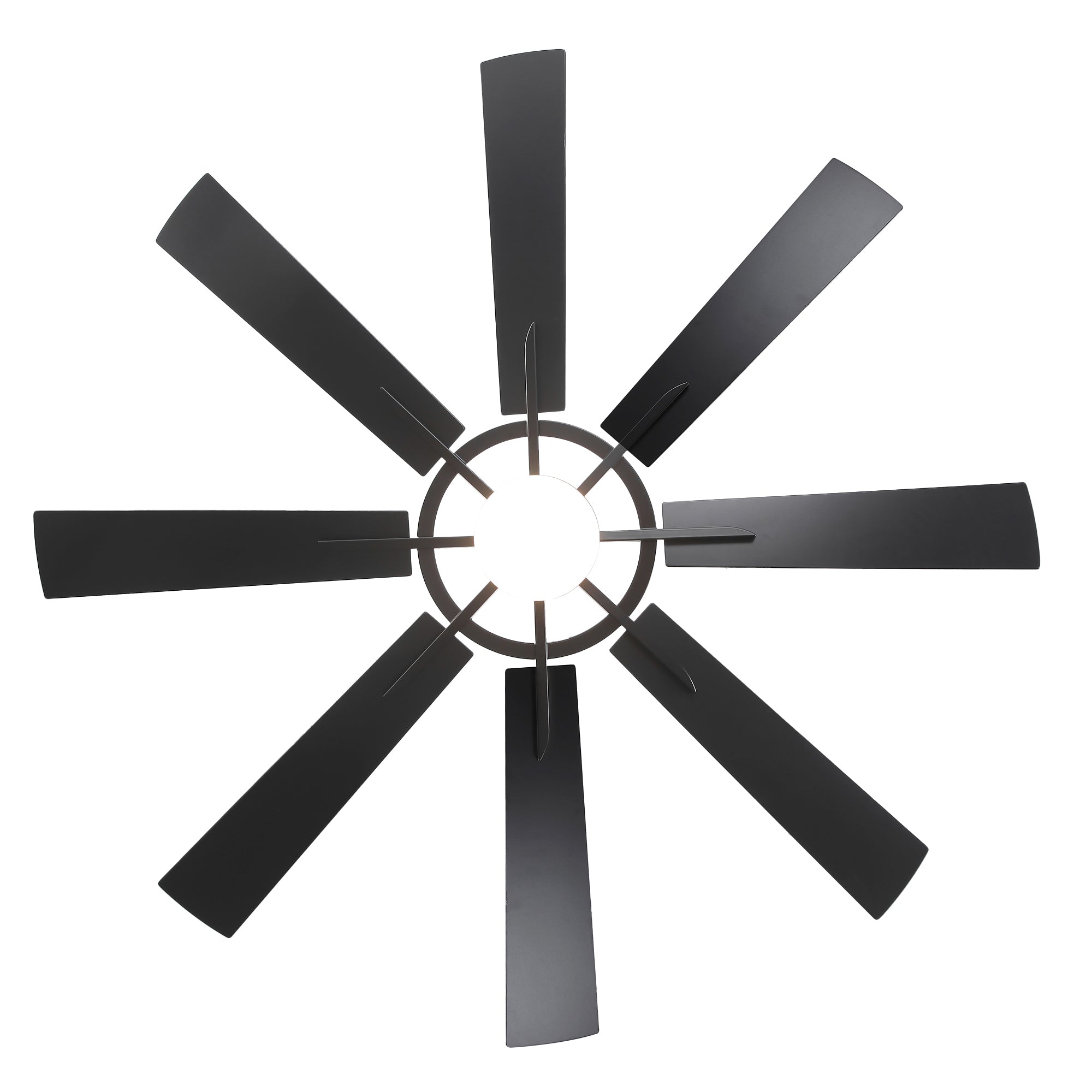 60 Inch 72 Inch Windmill Downrod Mount LED Ceiling Fan with Remote and APP Control