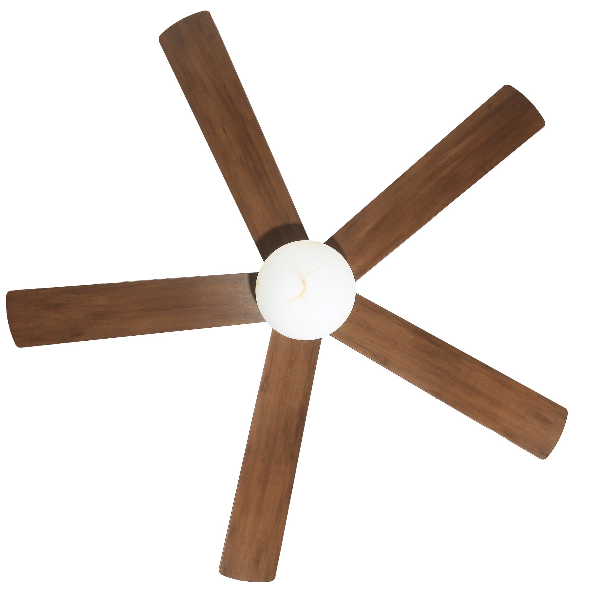52 Inch Alva Double-sided Blades Downrod Mount LED Ceiling Fan with Remote Control