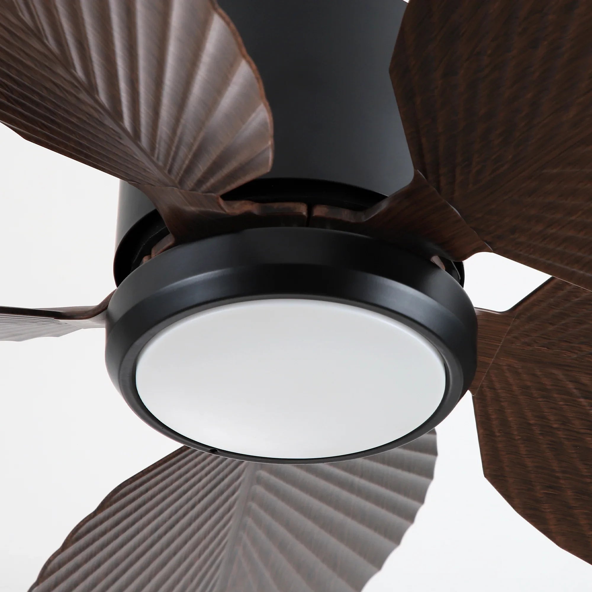 42 Inch Wythe IPX5 Outdoor Hanging Buckle Downrod LED Fan with Remote Control