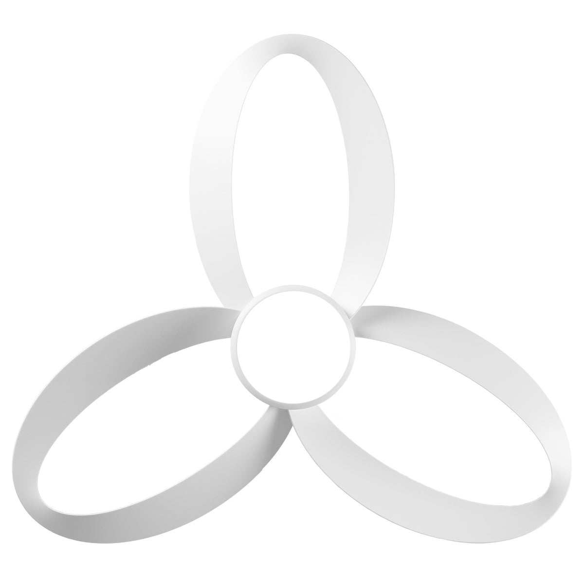 42-Inch 52-Inch Modern Loop-Blade LED Ceiling Fan