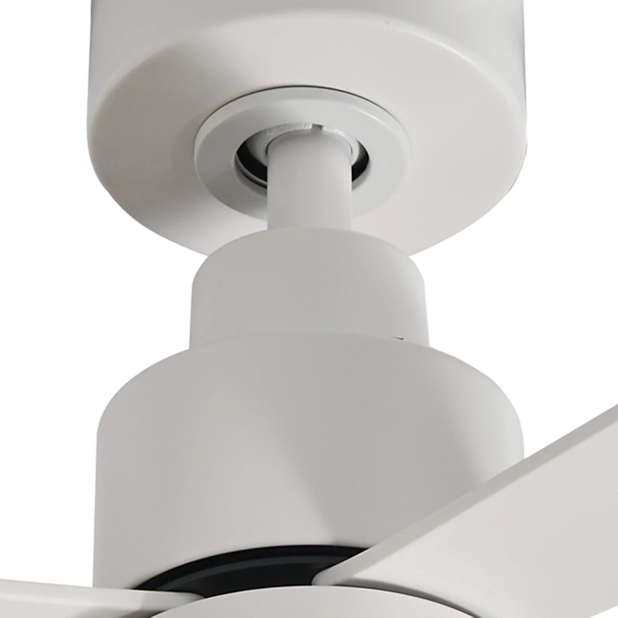 52" Zelda Industrial DC Motor Downrod Mount Reversible Ceiling Fan With Remote Control