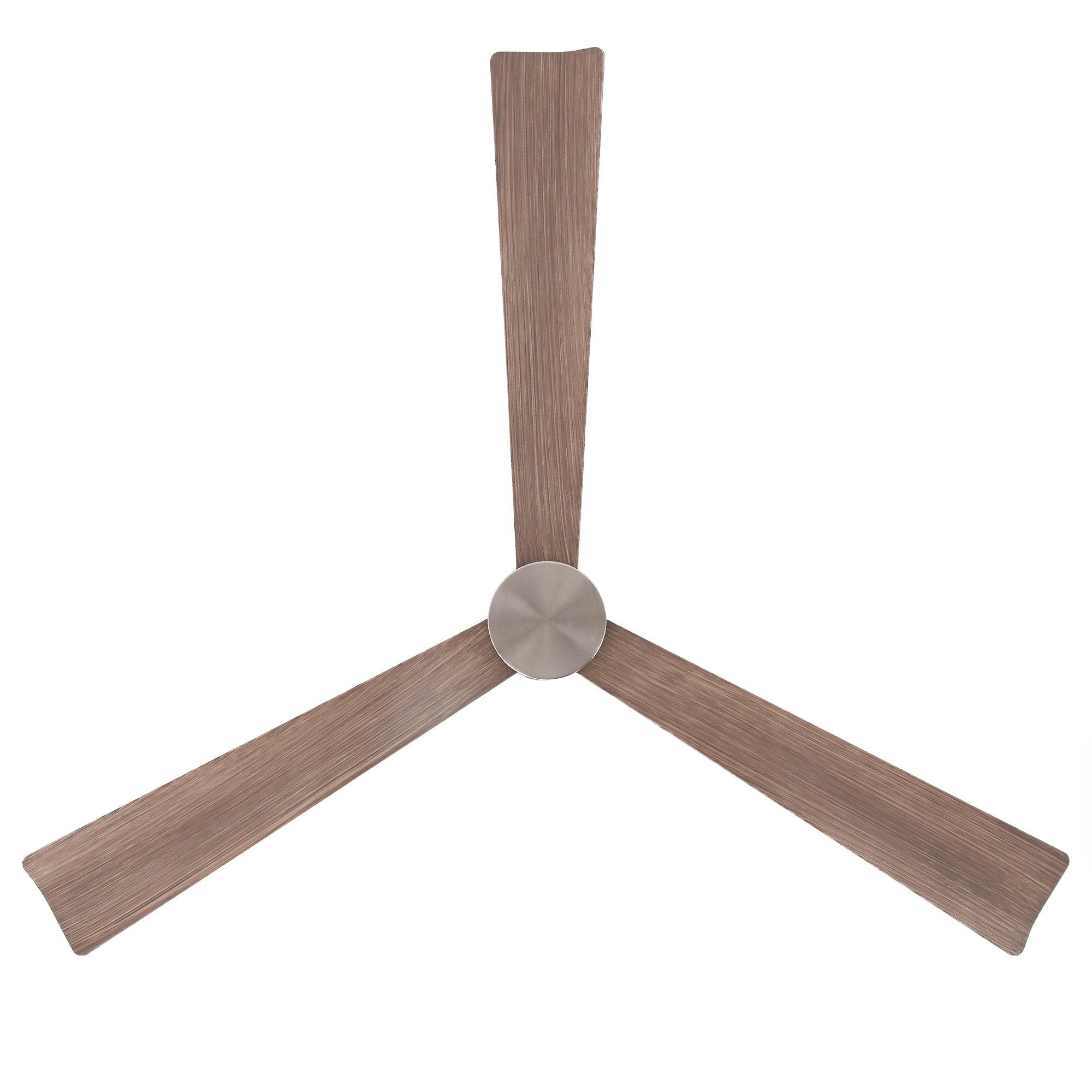 52 Inch Esther 3-Blades Modern Downrod Mount Ceiling Fan with Remote Control