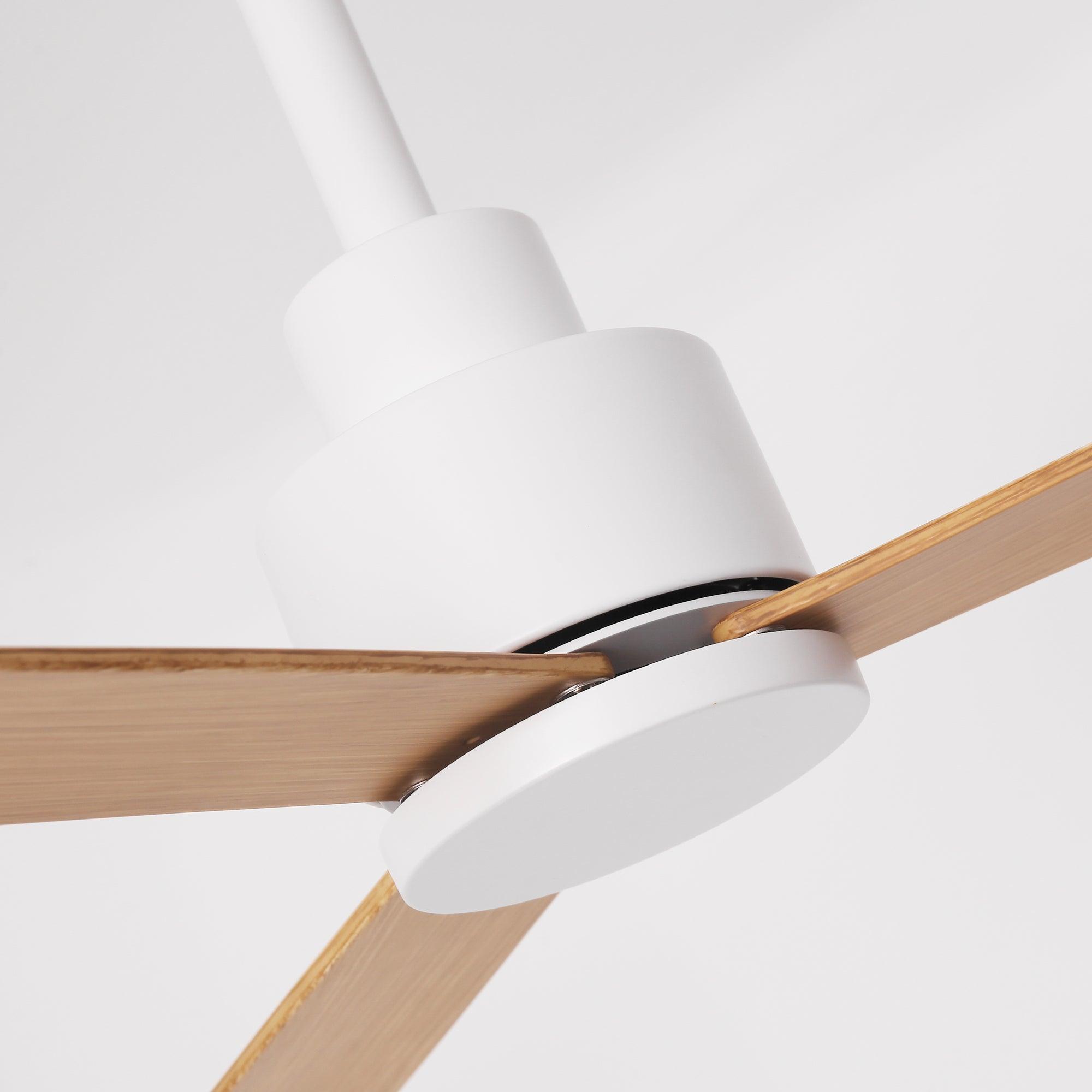 52 Inch Esther 3-Blades Modern Downrod Mount Ceiling Fan with Remote Control