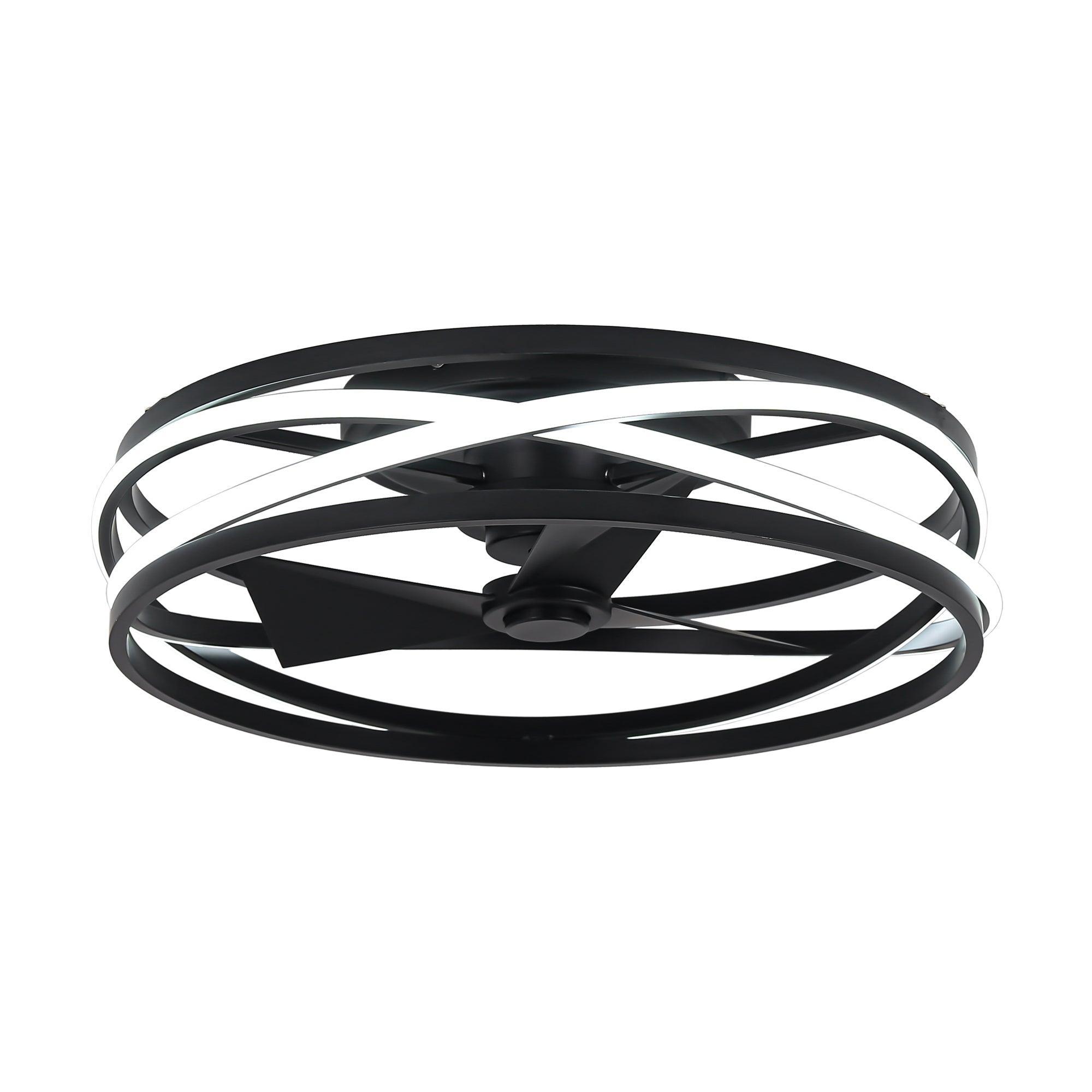 Ventilador de techo reversible Preen industrial de 20" con montaje empotrado