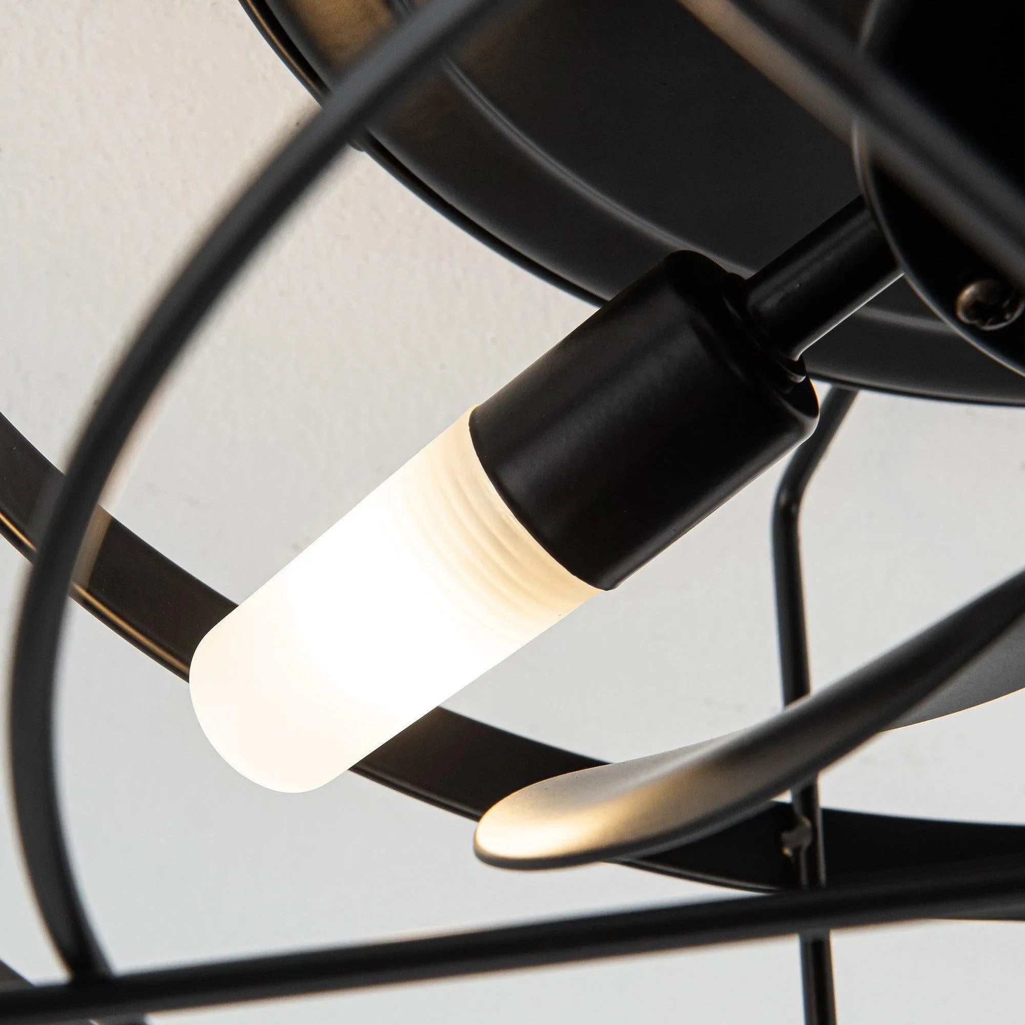 13 "Madurai Granja Flush Mount Reversible Ventilador de Techo con Iluminación y Control Remoto