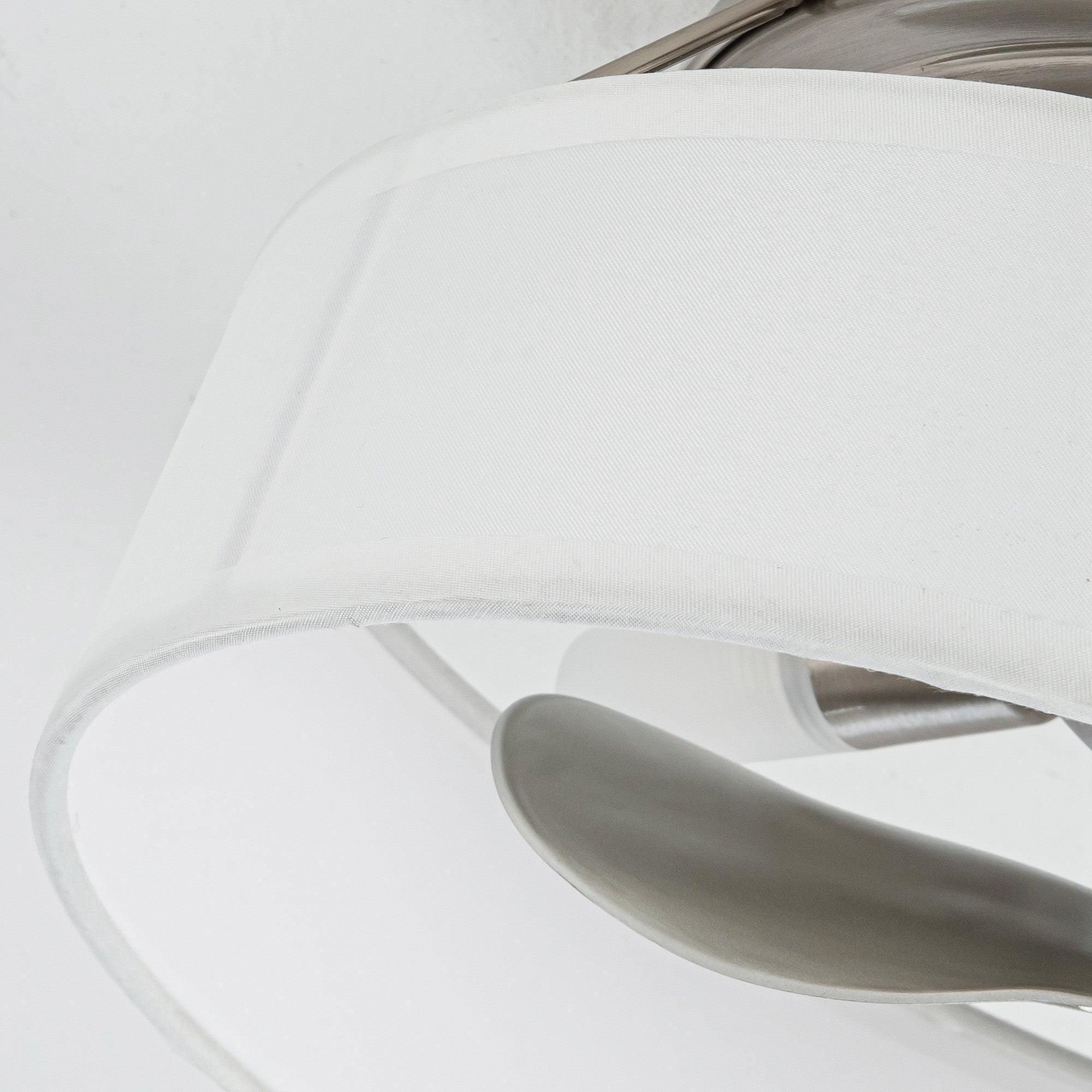 Ventilador de techo moderno Vaczon de 13" con montaje empotrado