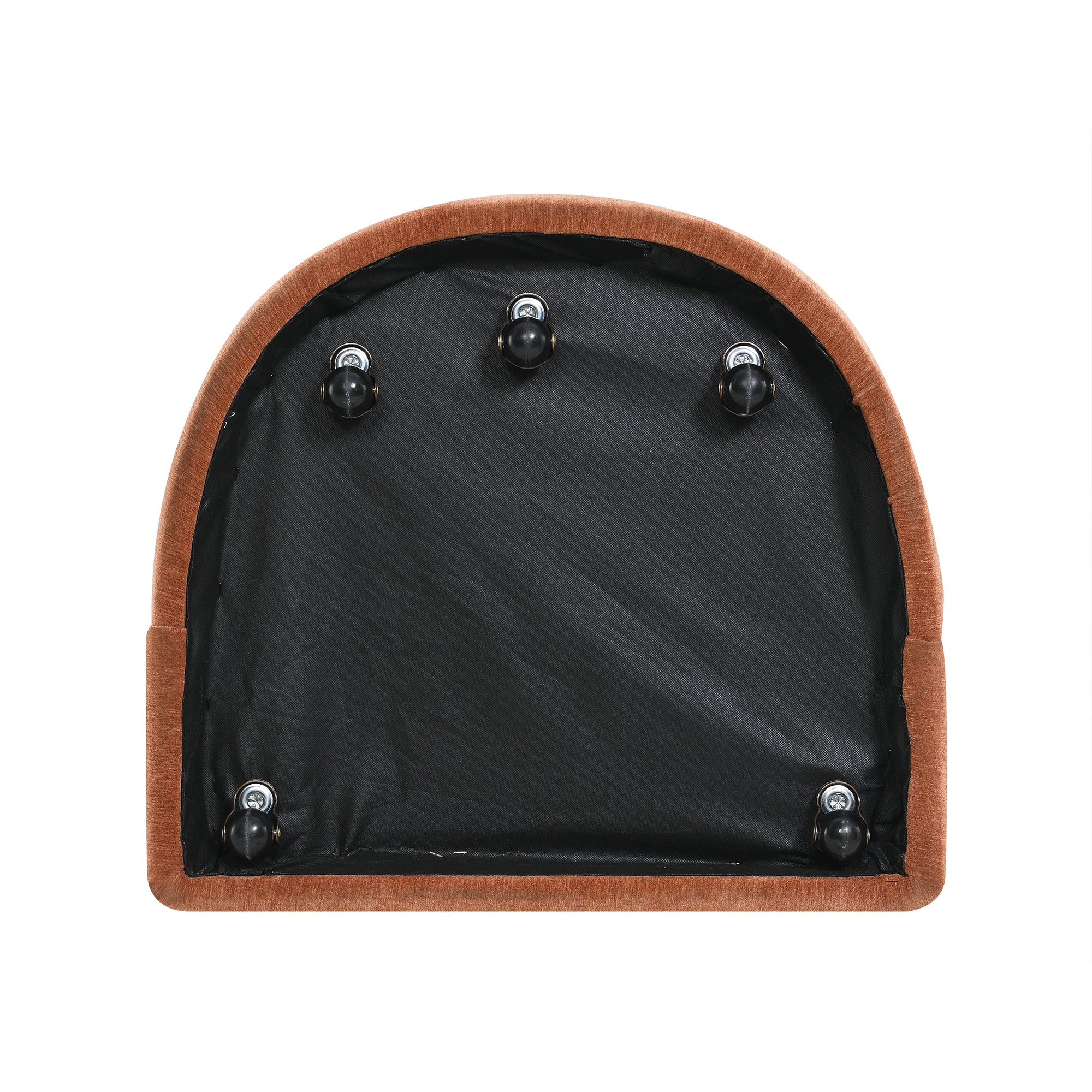 Juego de mesa de comedor de 5 piezas de madera maciza de caucho de 48" de ancho con respaldo de silla en forma de diamante