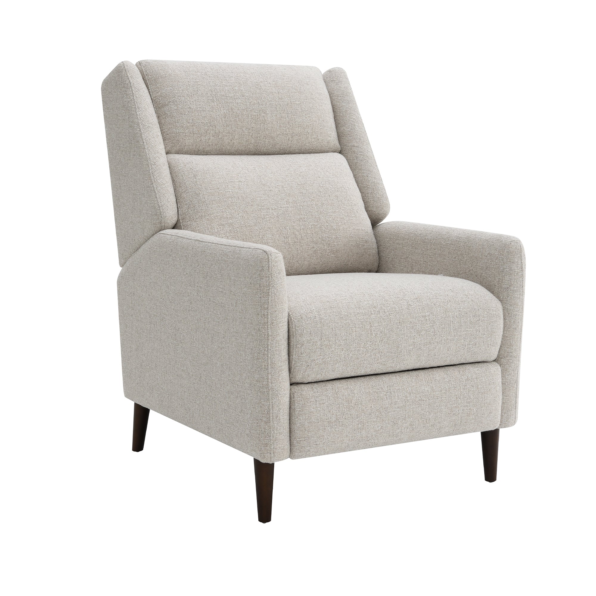 Psyche 30 Inch Modern Pushback Recliner with High Back