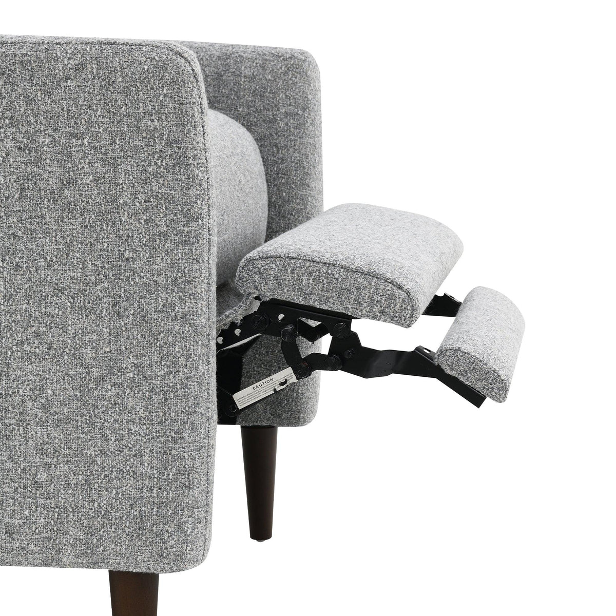 Psyche 30 Inch Modern Pushback Recliner with High Back