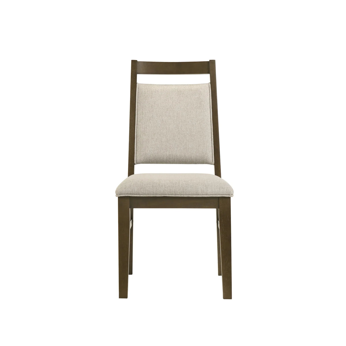 Coppet 71" Dark Walnut Rectangle Dining Table with Side Chairs