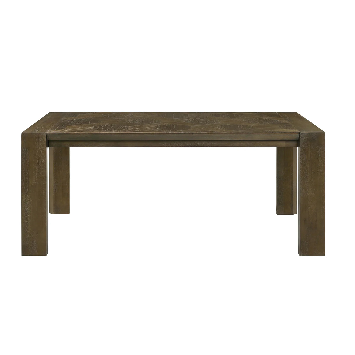 Coppet 71" Dark Walnut Rectangle Dining Table with Side Chairs
