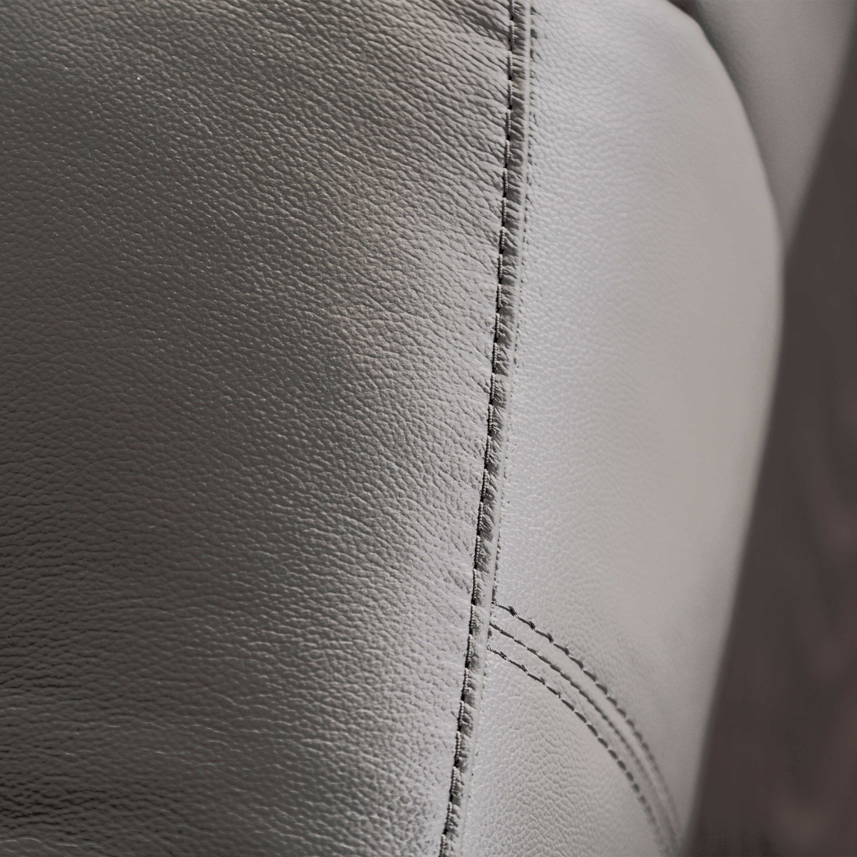 38 Inch Leather Recliner Chair with Pillow Top Arms for Living Room