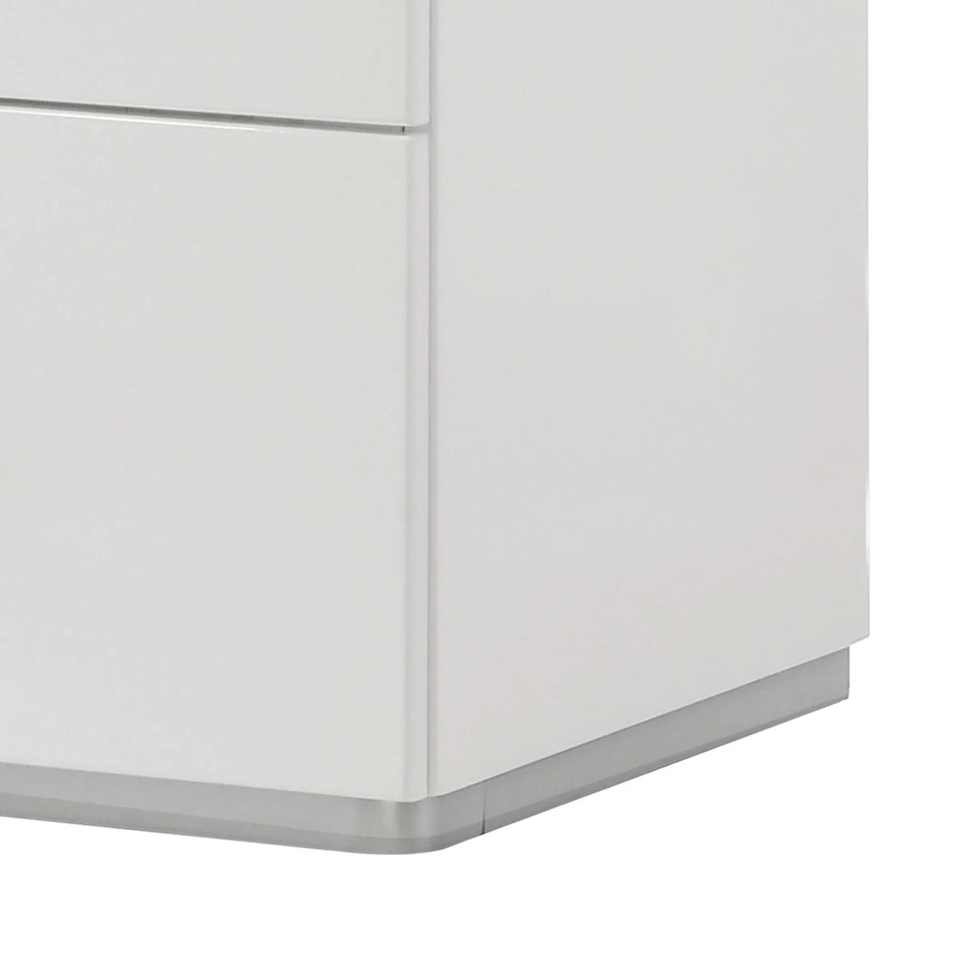 Mesa auxiliar de 40,6 cm en gris estilo granja con puerta estilo granero y estante abierto de Furniture of America