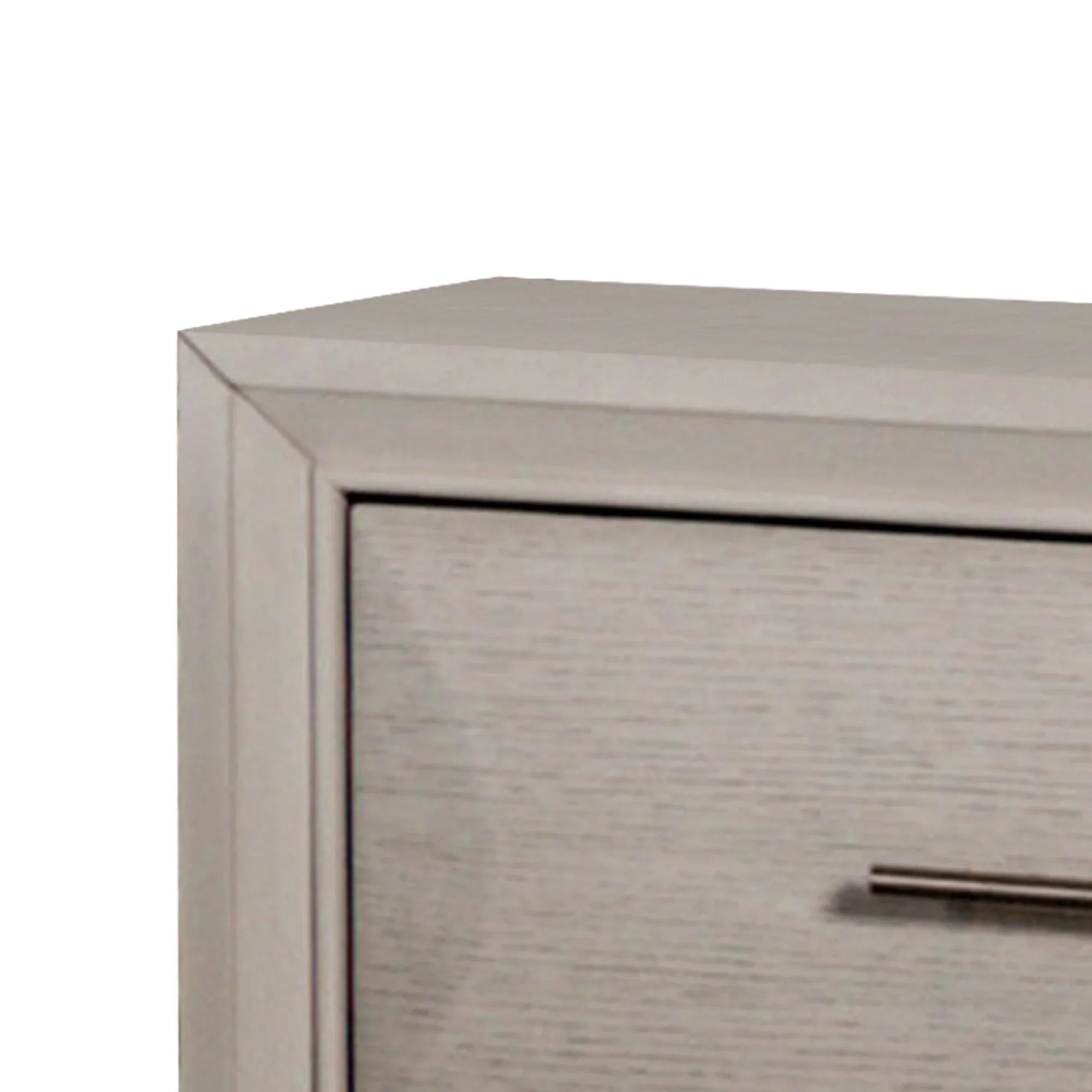Hinwitz Transitional Solid Wood 2-Drawer Nightstand