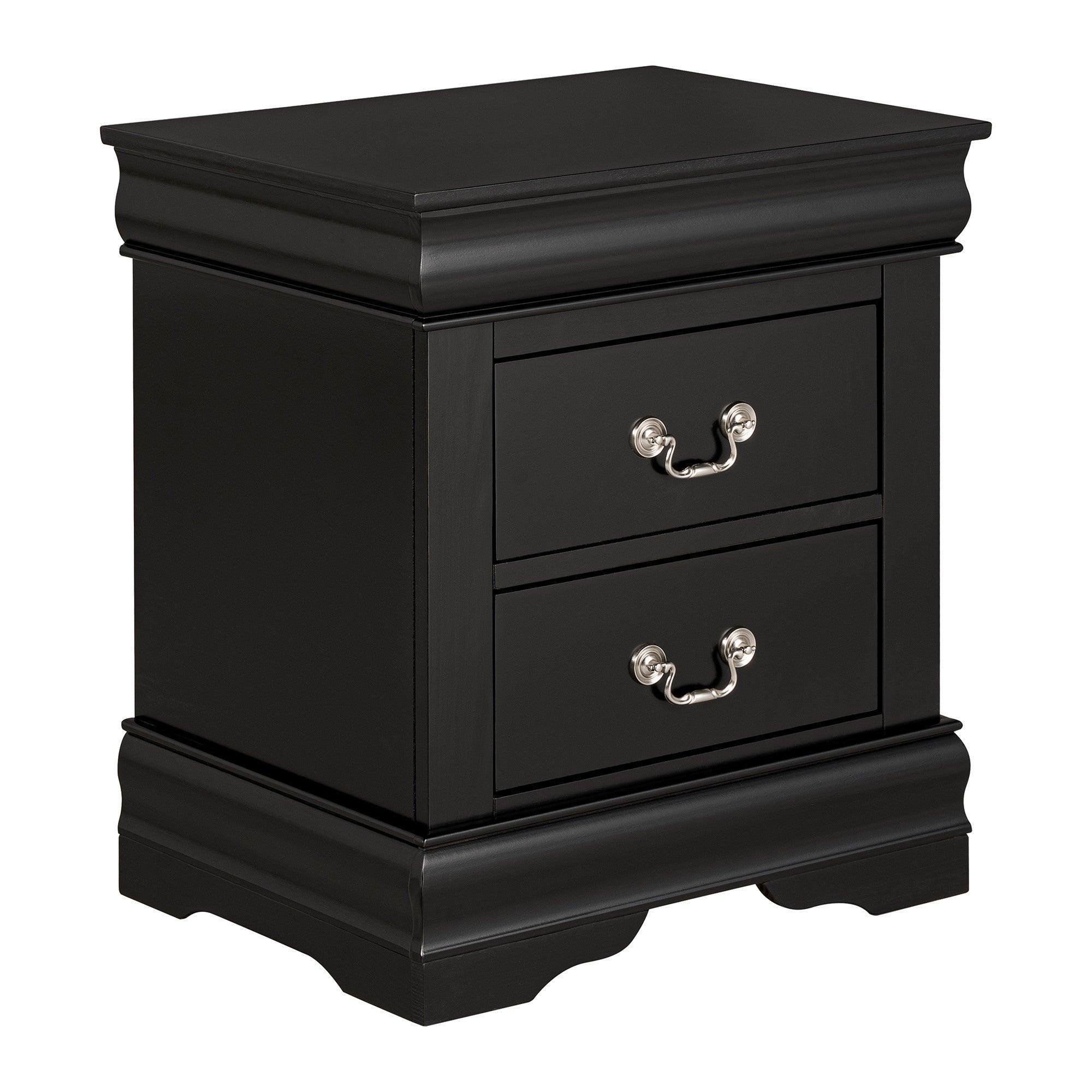 Mesita de noche Louis Philippe de Furniture of America