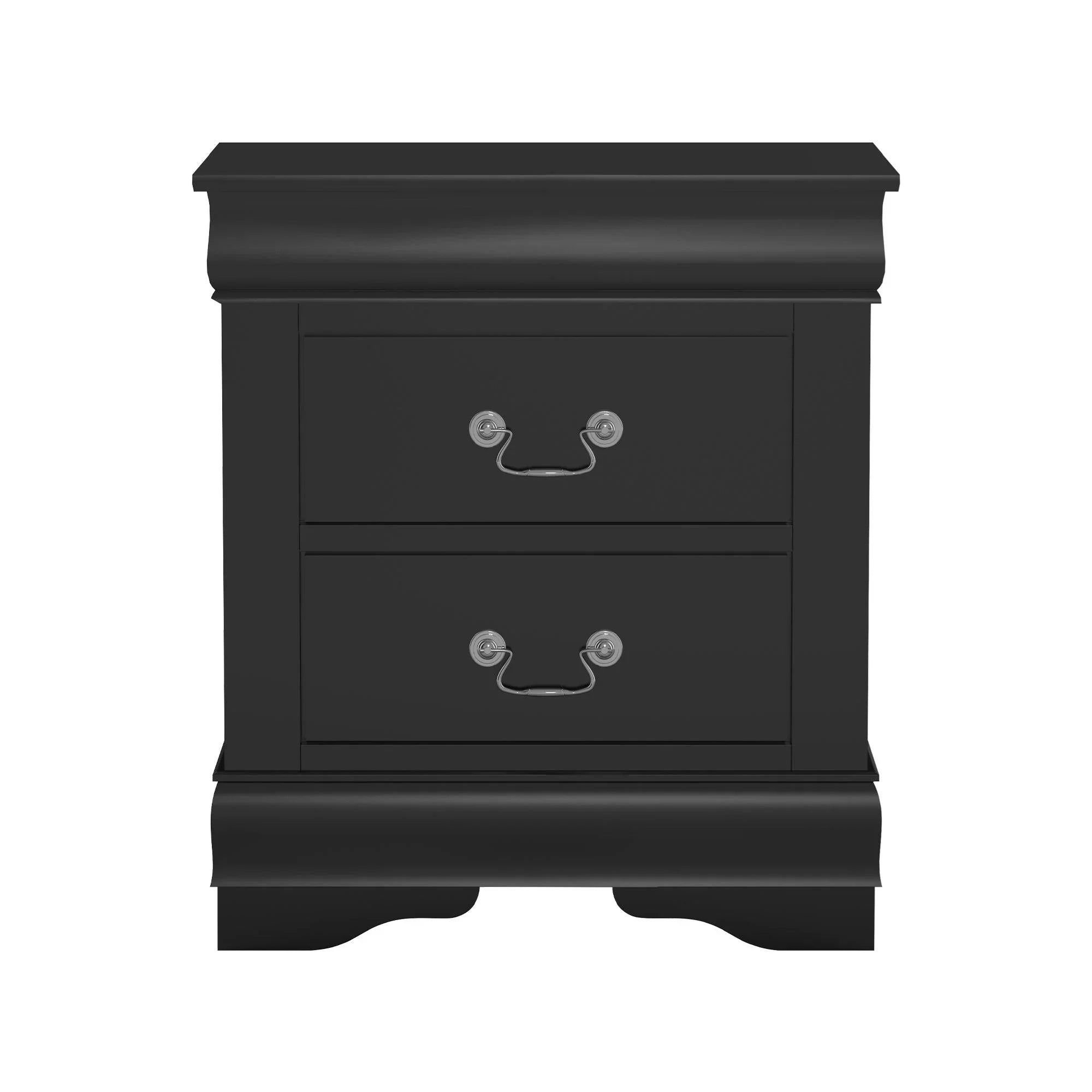 Mesita de noche Louis Philippe de Furniture of America
