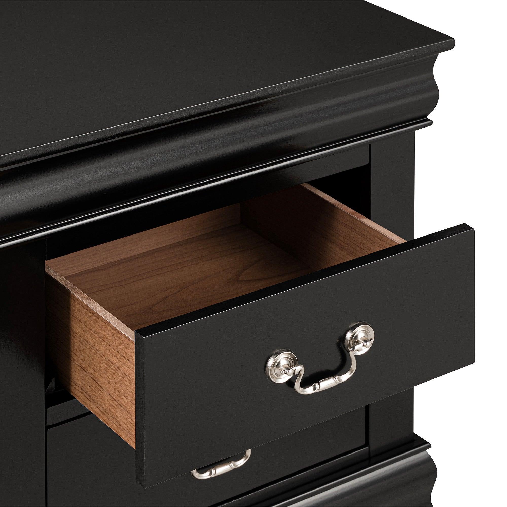 Mesita de noche Louis Philippe de Furniture of America