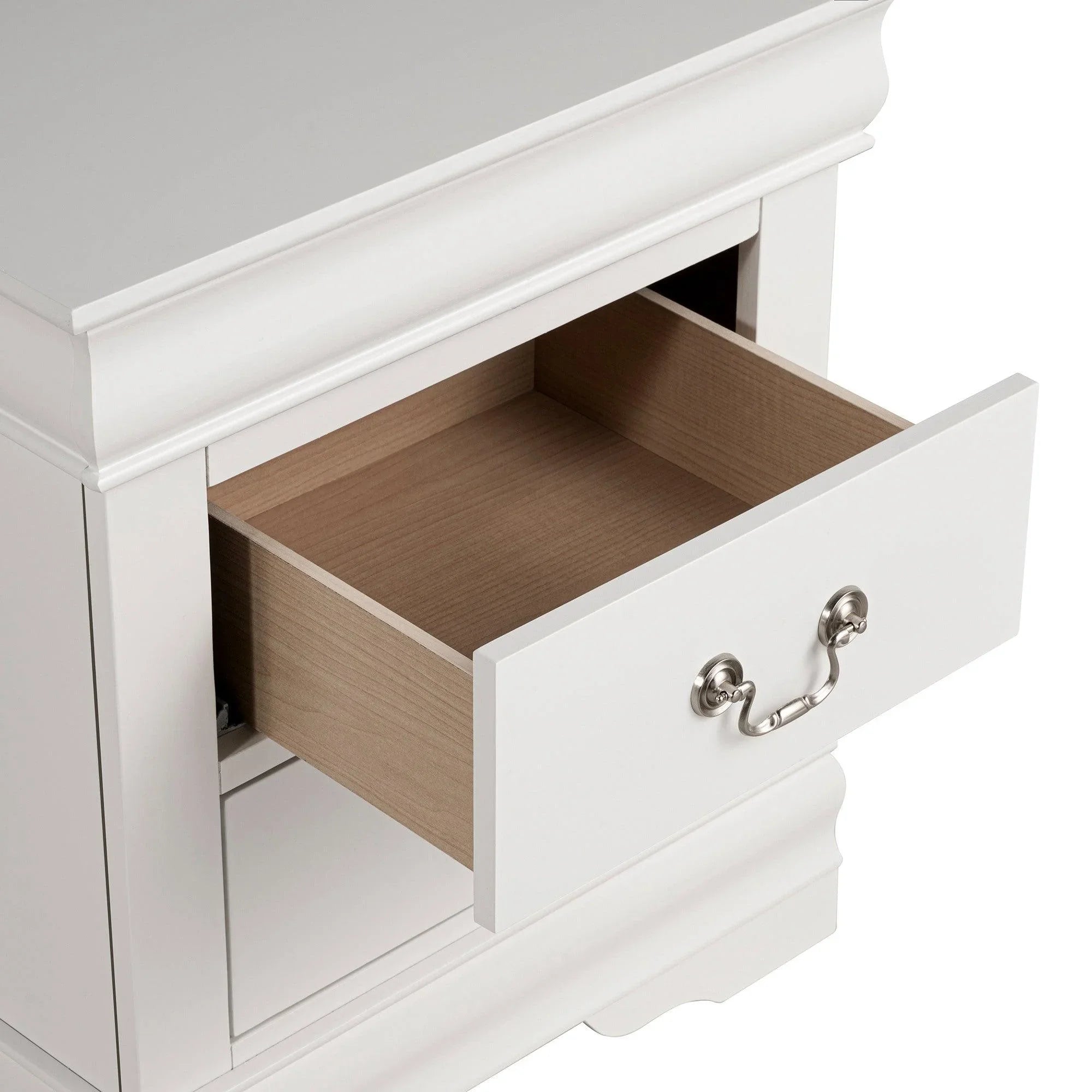 Mesita de noche Louis Philippe de Furniture of America