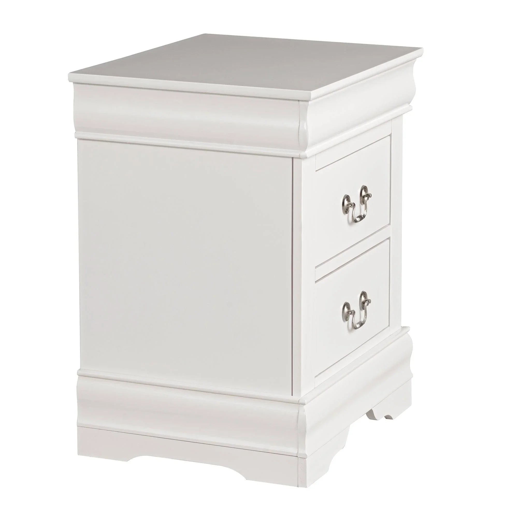 Mesita de noche Louis Philippe de Furniture of America