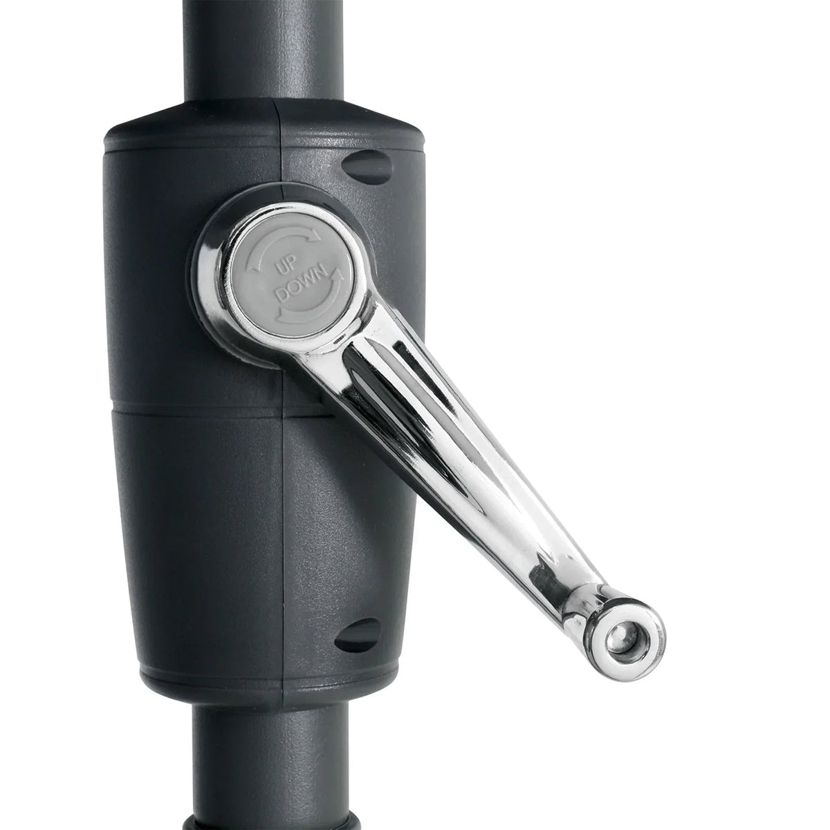 Halo Modern 8.8' Outdoor Tilting Umbrella Tilt-Adjustable with UV 50+, Base Excluded