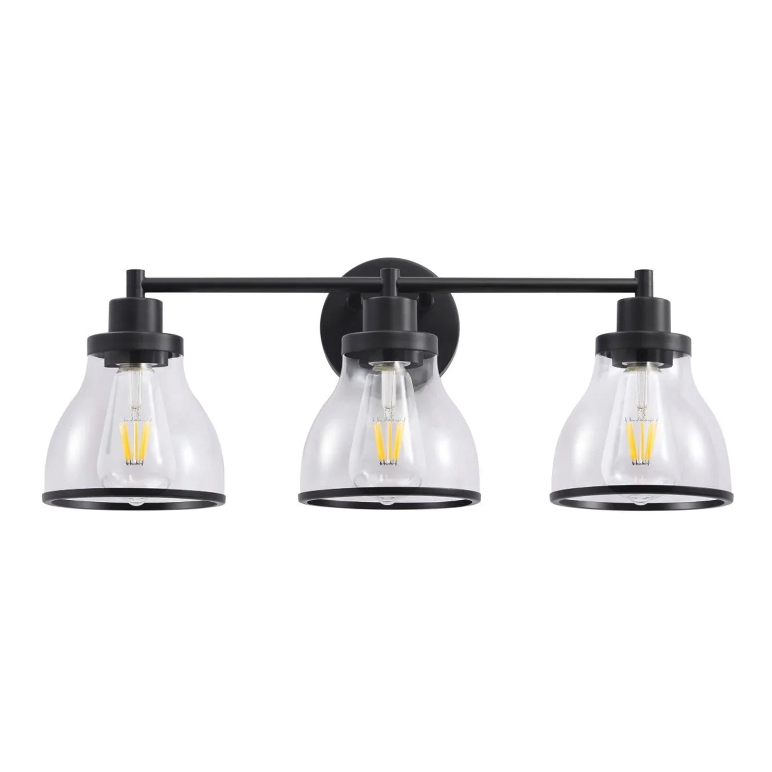 Lámpara de tocador de baño moderna Hermosa de 3 luces