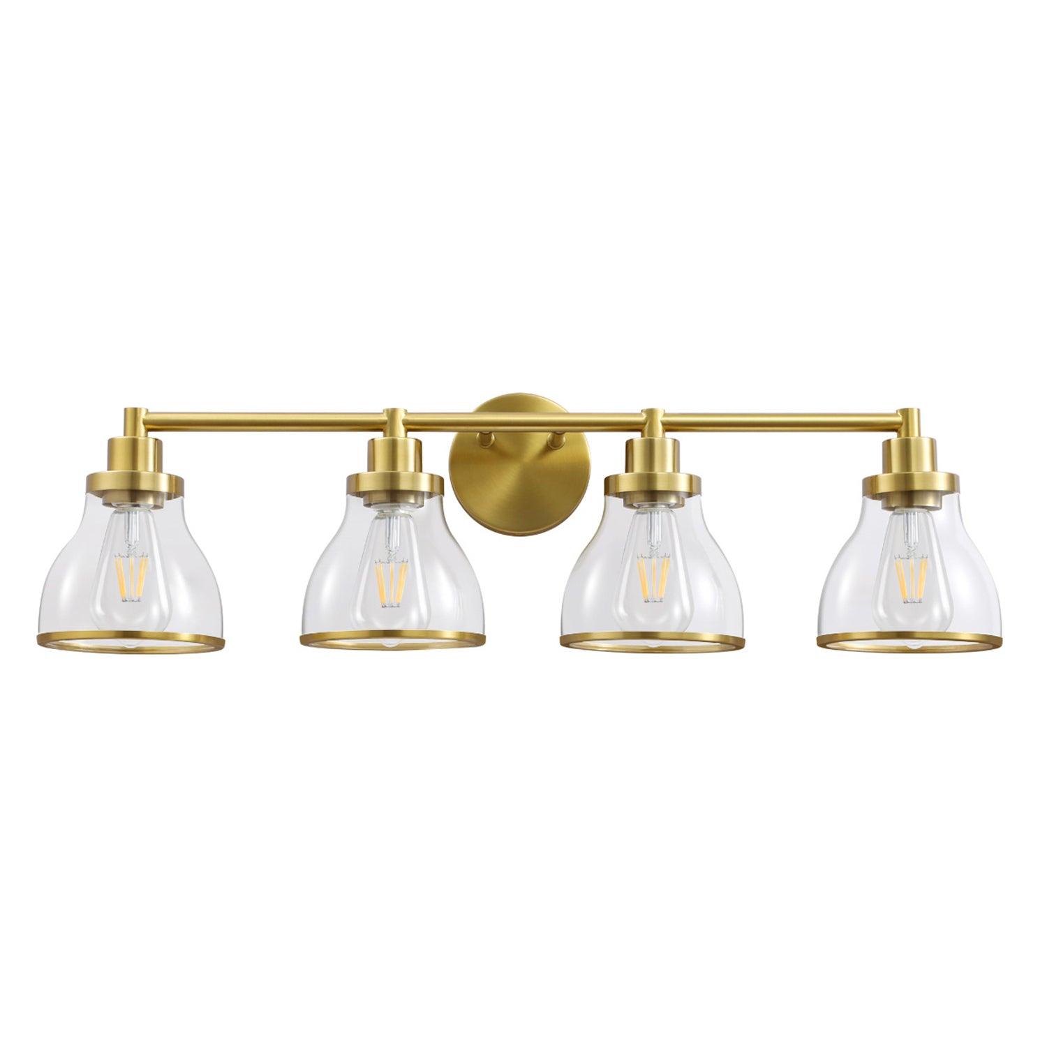 Hermosa Modern 4-Light Bathroom Vanity Light