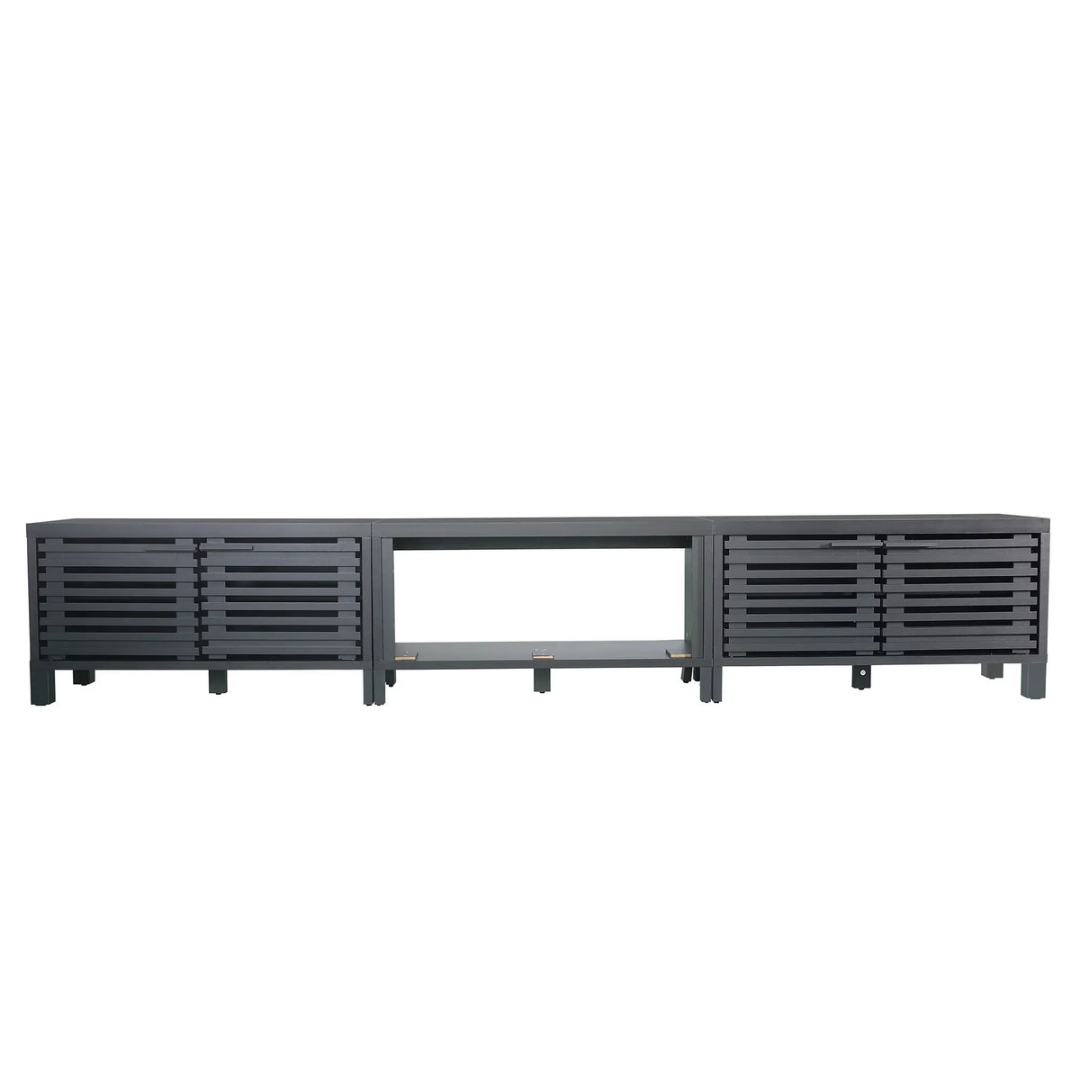 115 Inch Electric Fireplace TV Stand with 36 Inch Electric Fireplace For Living Room