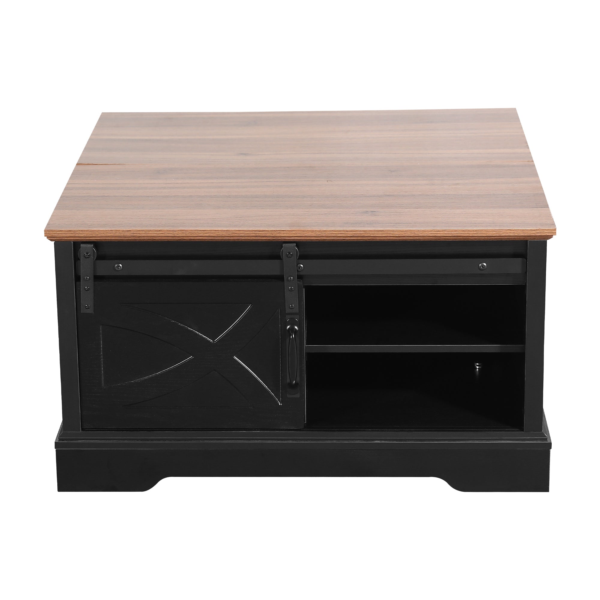 31 Inch Coffee Table Storage Cabinet with Flip-Up Top for Living Room