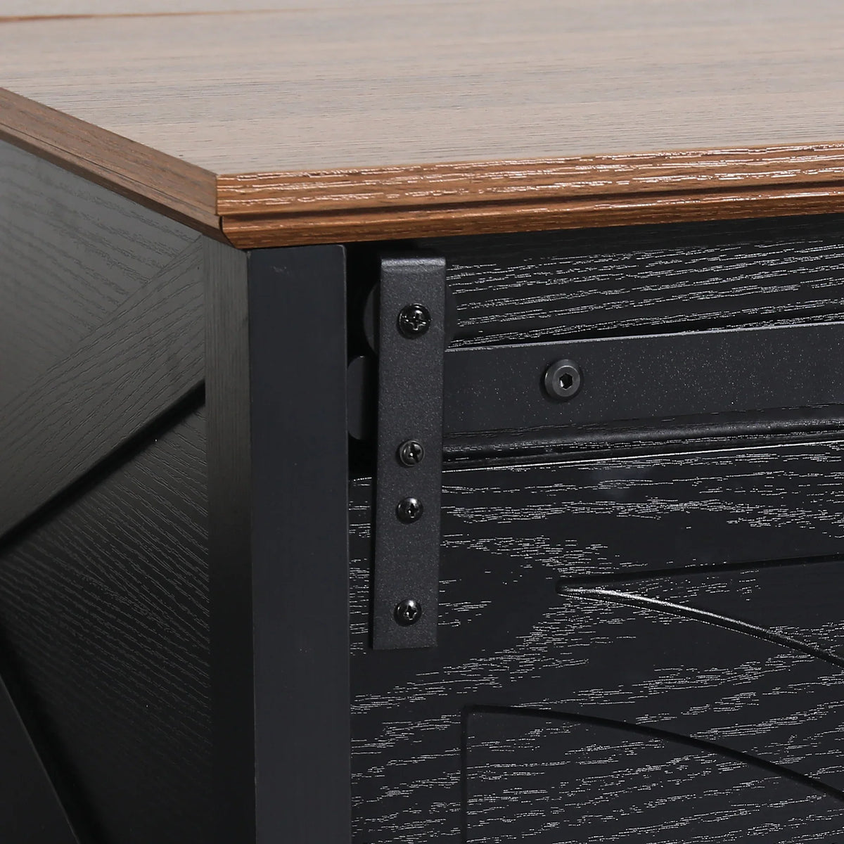 31 Inch Coffee Table Storage Cabinet with Flip-Up Top for Living Room