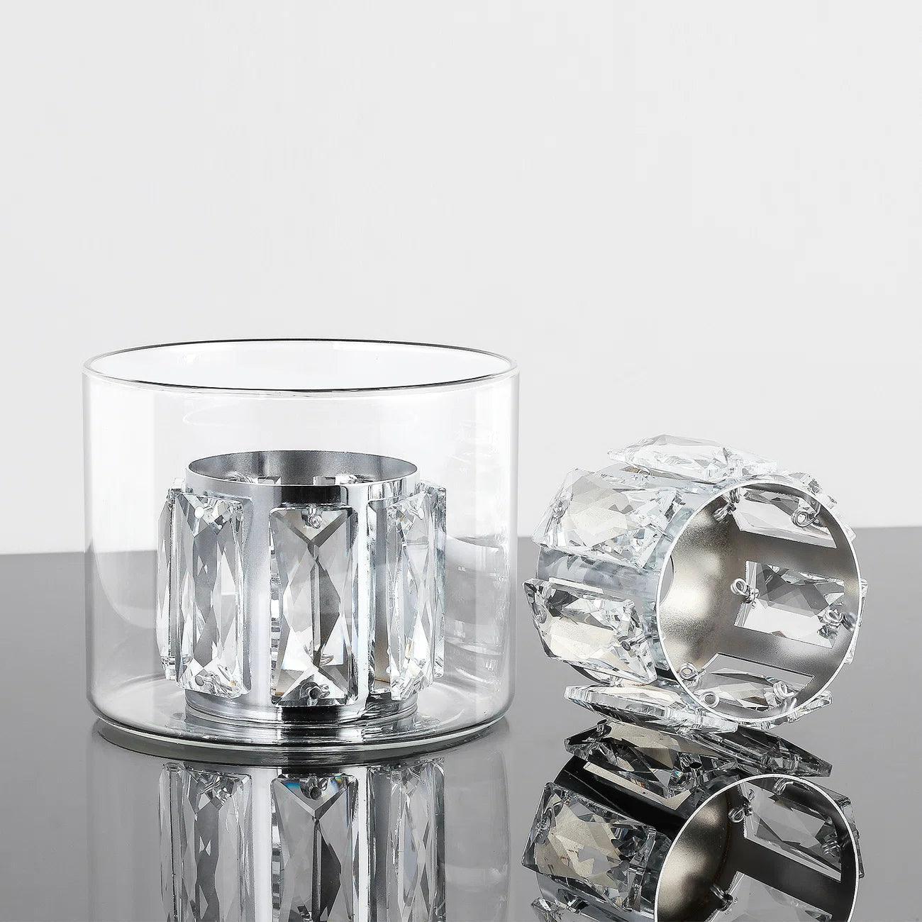 Lámpara de tocador de baño moderna Kolt Chrome de 2 luces