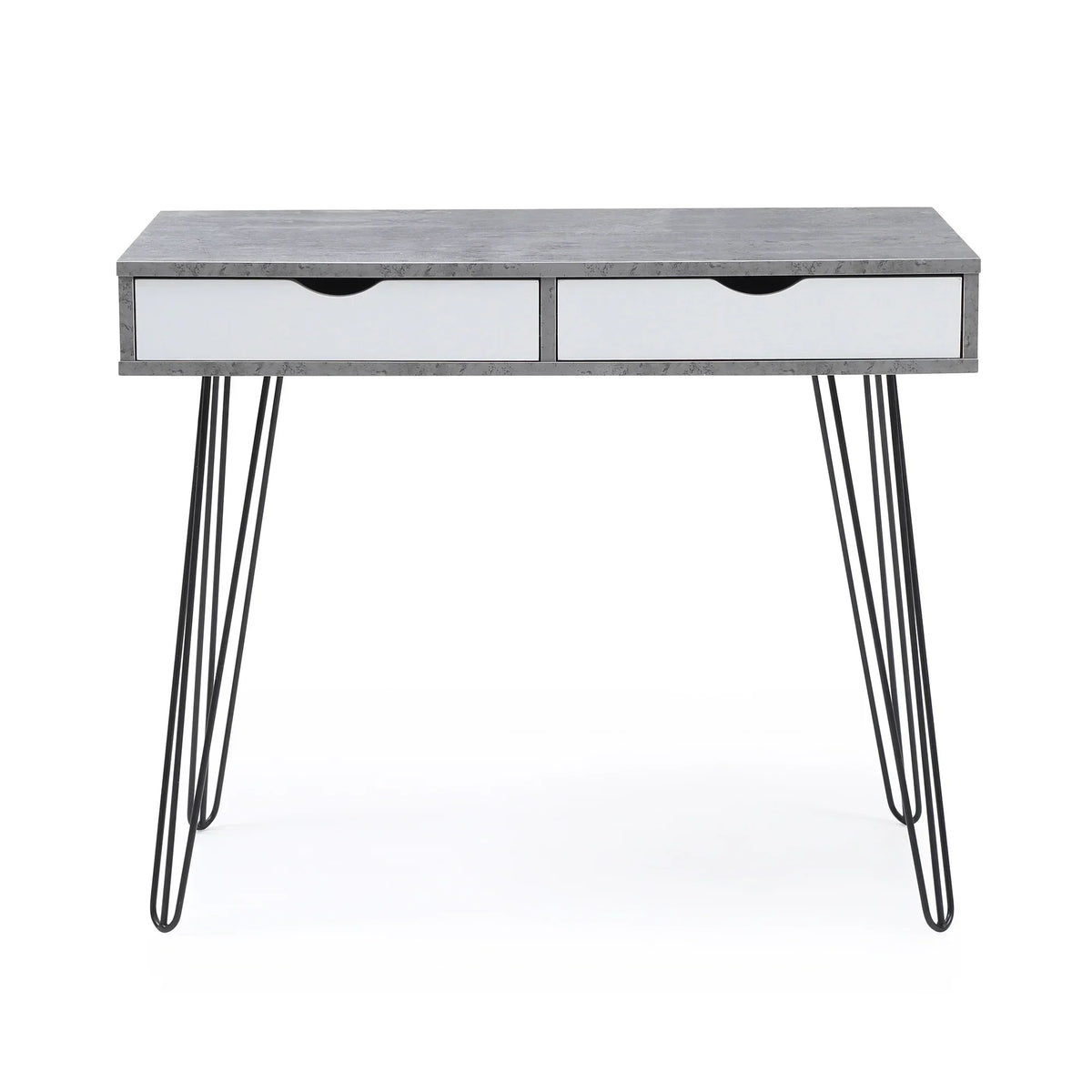 Laurel Small Desk with Drawers for Bedroom Home Office or Dorm