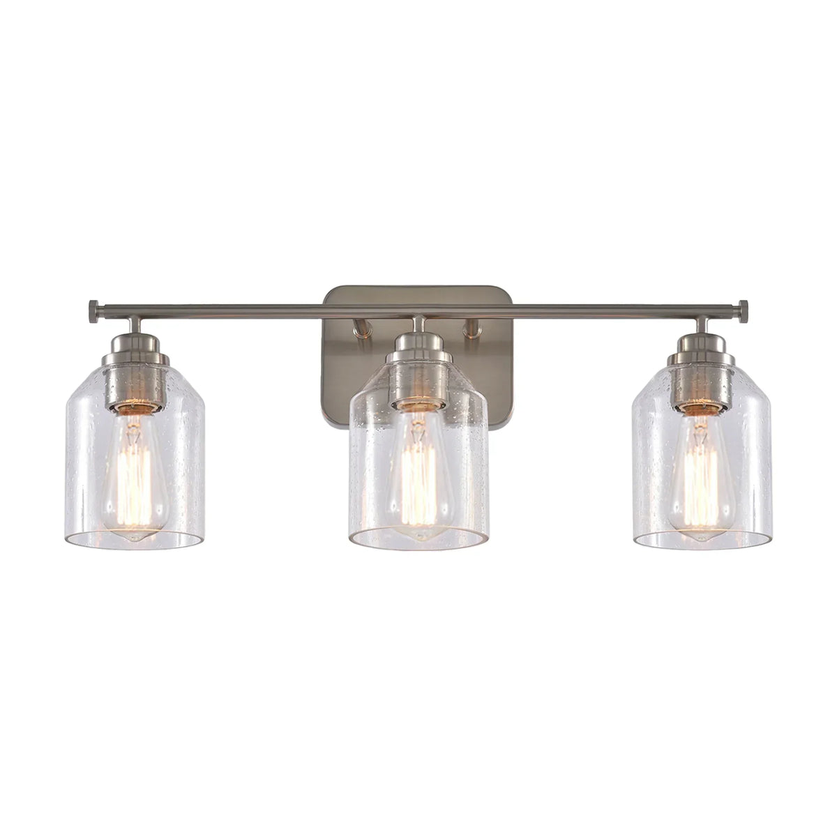 22 Inch Renata Modern Brush Nickel 3-Light Mirror Vanity Light
