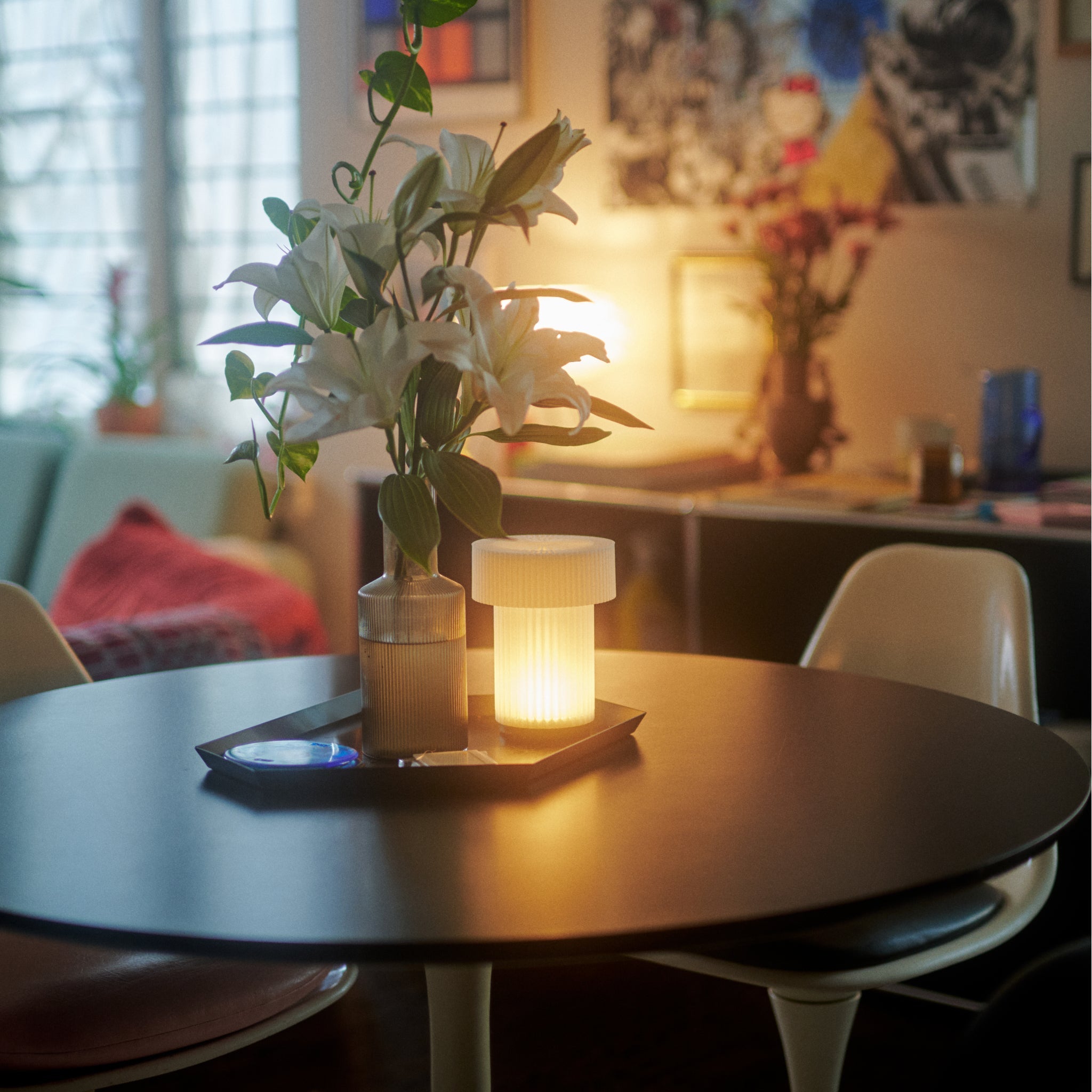 Cordless Mini Drum Lamp