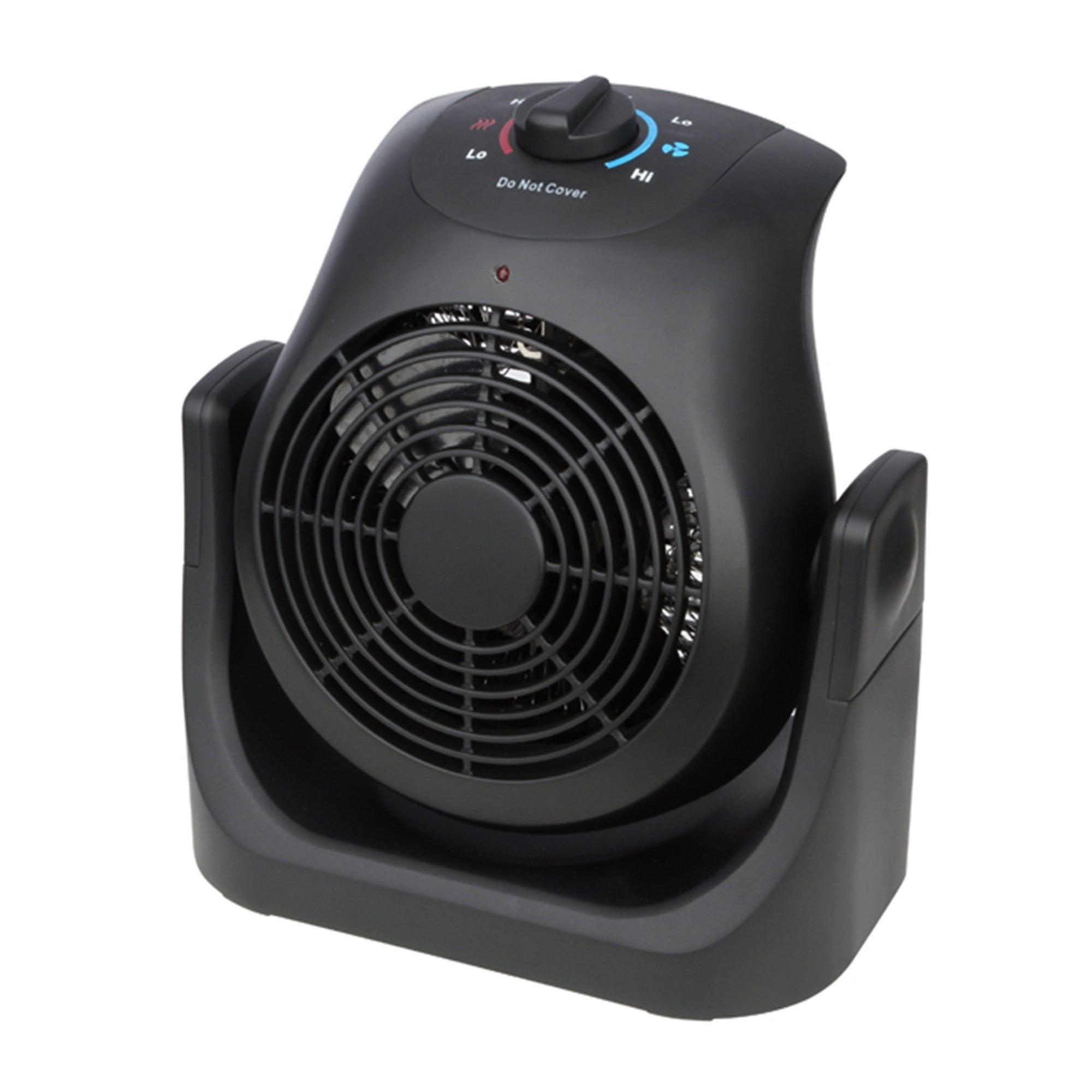 Calentador eléctrico portátil de 1500 vatios para interiores, de temporada completa, con doble confort, 2 en 1, de bajo consumo.