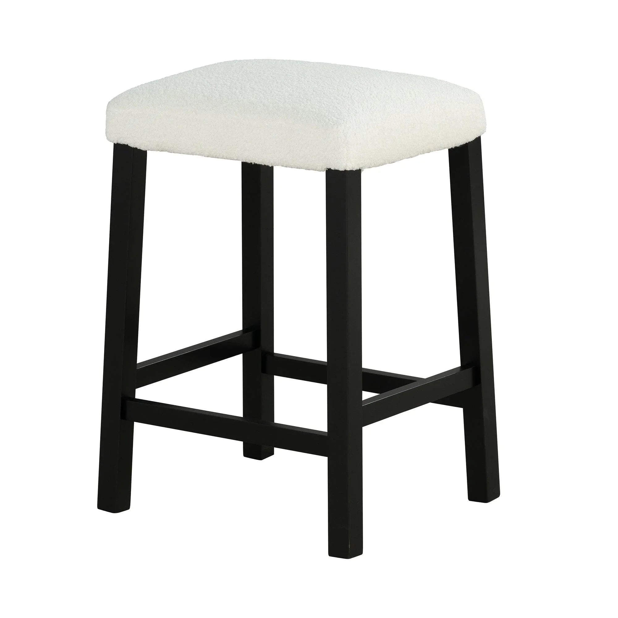 Juego de mesa de comedor moderna de 91 cm con dos taburetes, tablero brillante y puertos de carga USB-A y USB-C.