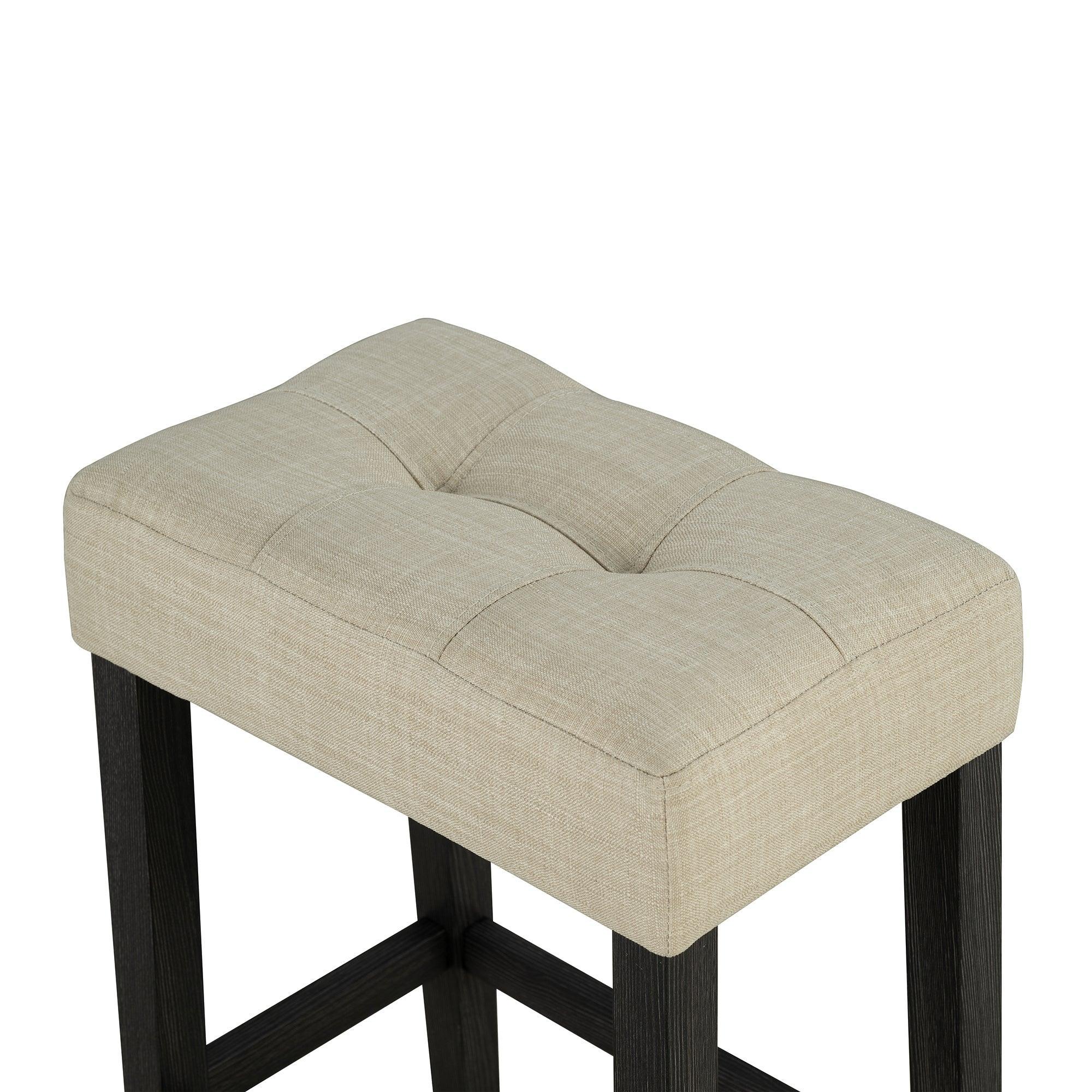 Juego de mesa de comedor moderna de 122 cm con 2 taburetes para apartamento, con tablero de travertino