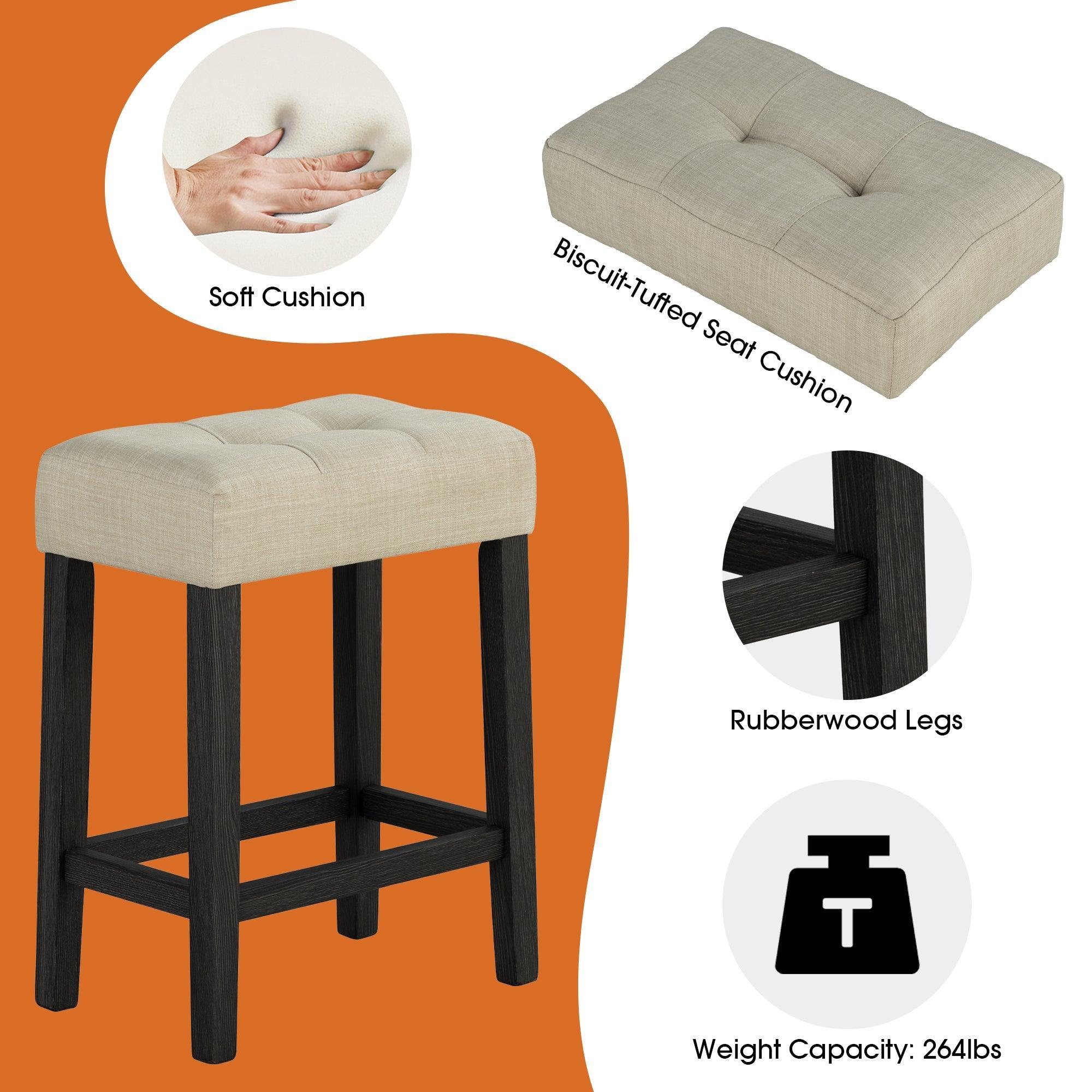 Juego de mesa de comedor moderna de 122 cm con 2 taburetes para apartamento, con tablero de travertino