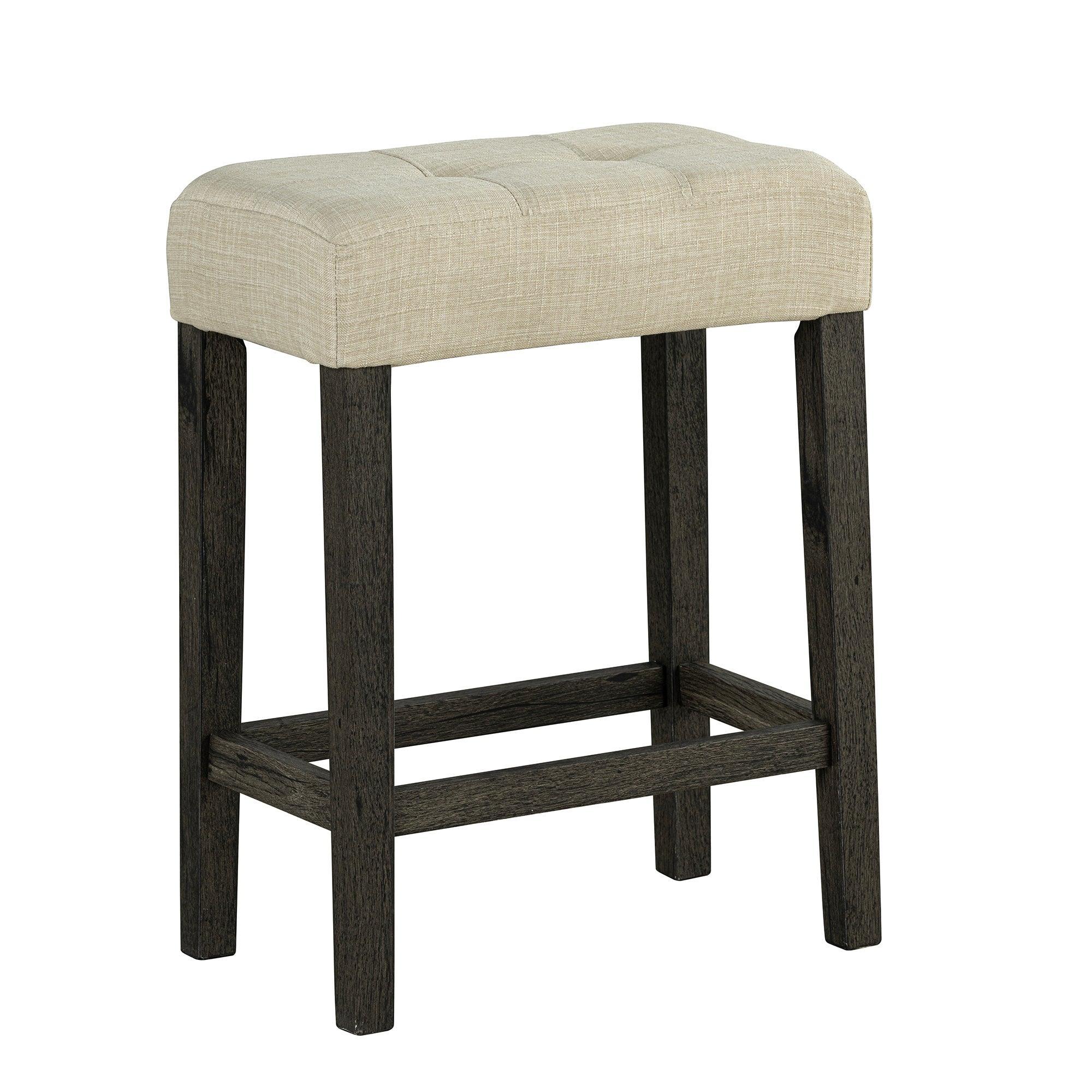 59" Rustic Dining&Bar Table Set with 3 Stools for Apartment, USB-A & USB-C Charging Ports