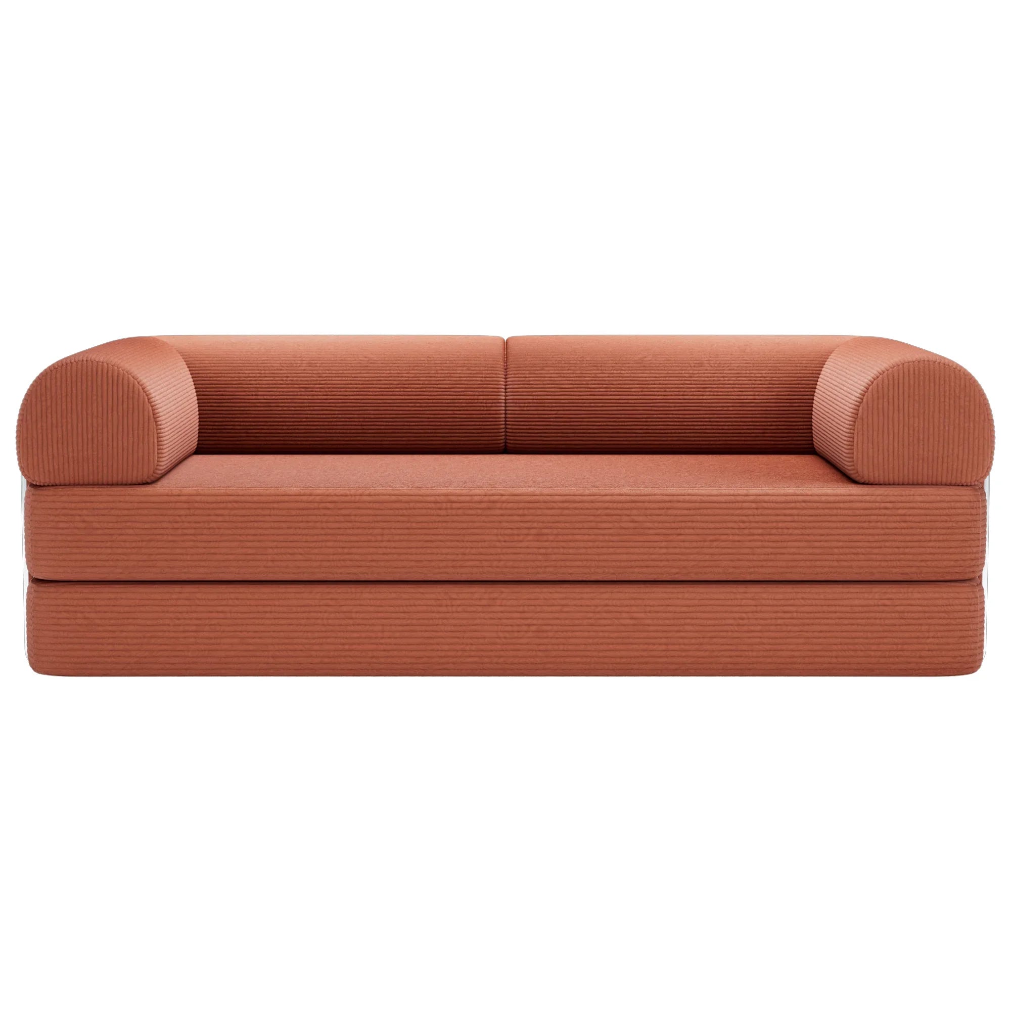 79" Perri Corduroy Compressed Sofa Bed with Lumbar Pillow for Living Room, Office