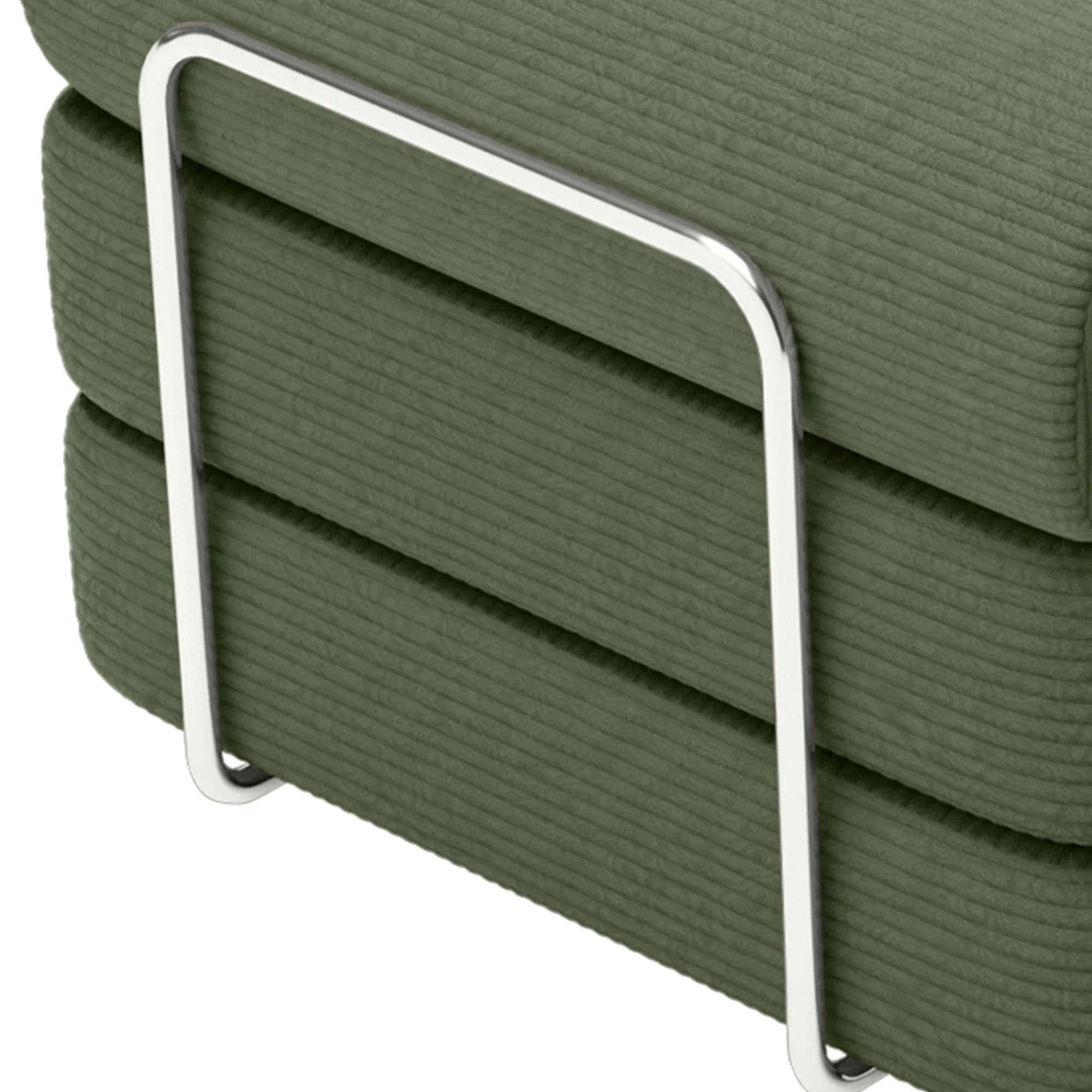 79" Perri Corduroy Compressed Sofa Bed with Lumbar Pillow for Living Room, Office