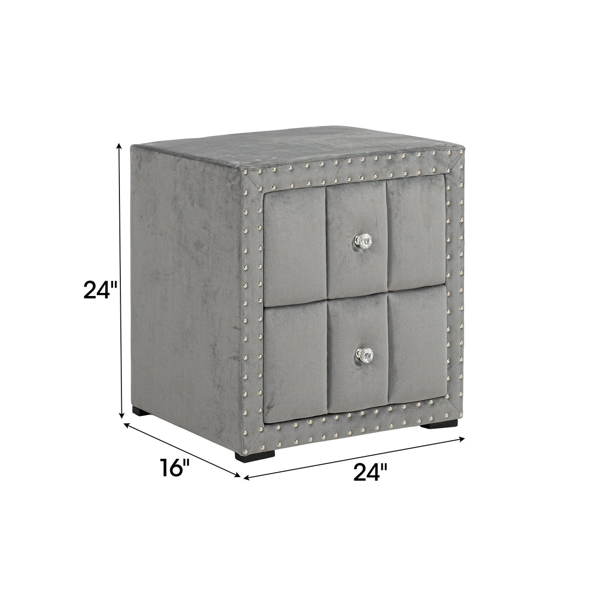 3-Piece Farese Full & Queen Storage Platform Bedroom Set with LED Light