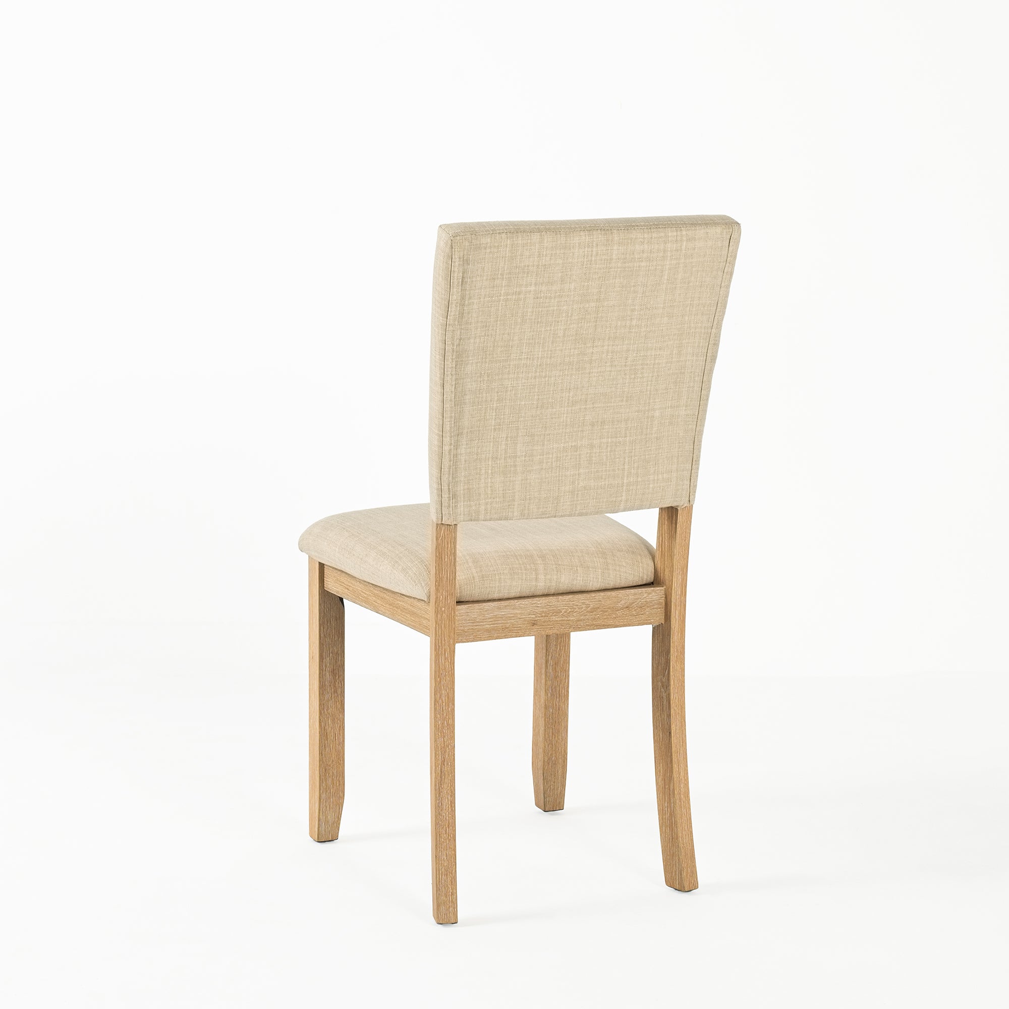 Sauro Gray Wood Top Rectangle Dining Table, Four Side Chairs Sold Separately