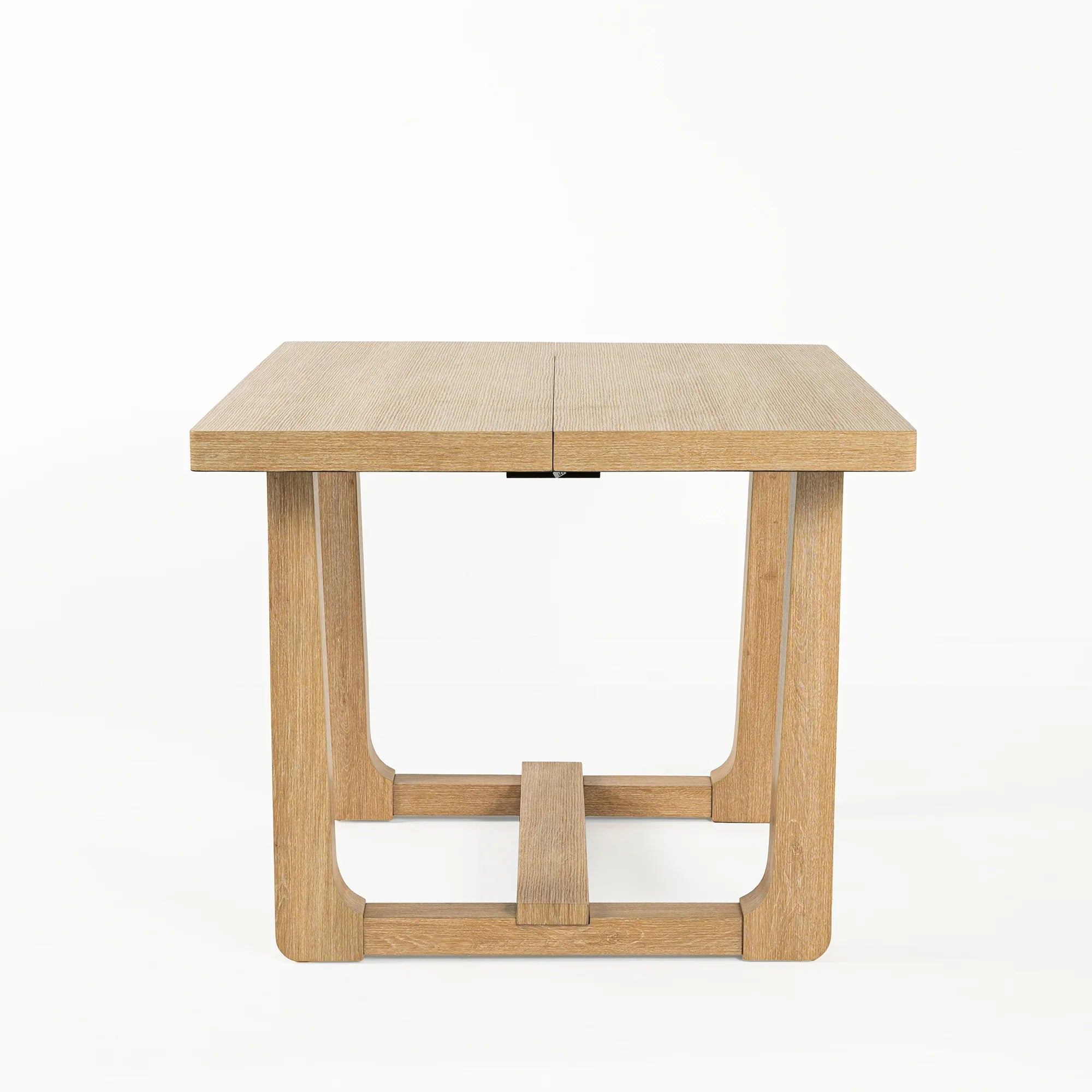 Juego de mesa de comedor de 5 piezas de madera maciza de caucho de 48" de ancho con respaldo de silla en forma de diamante
