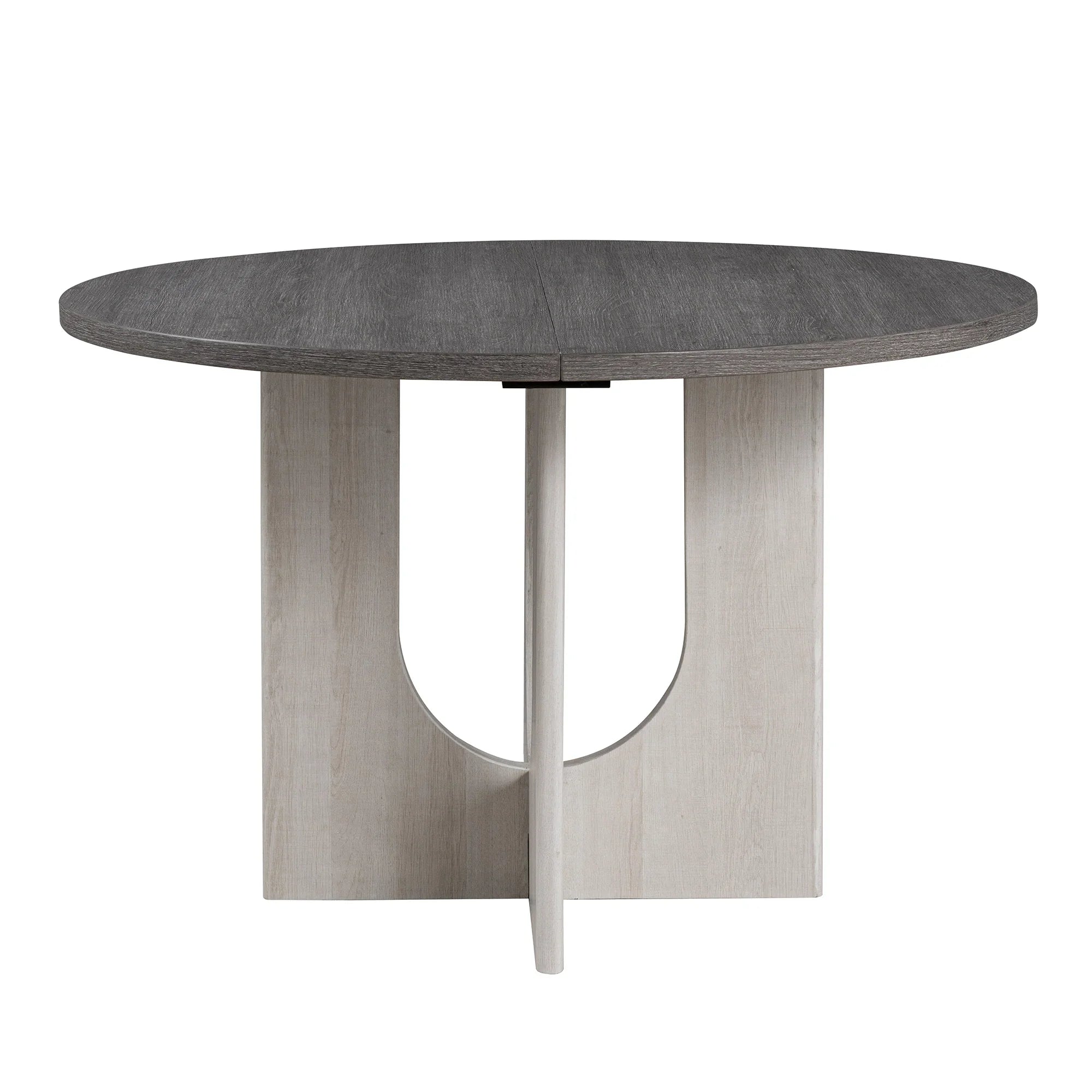 Juego de mesa de comedor de 5 piezas de madera maciza de caucho de 48" de ancho con respaldo de silla en forma de diamante