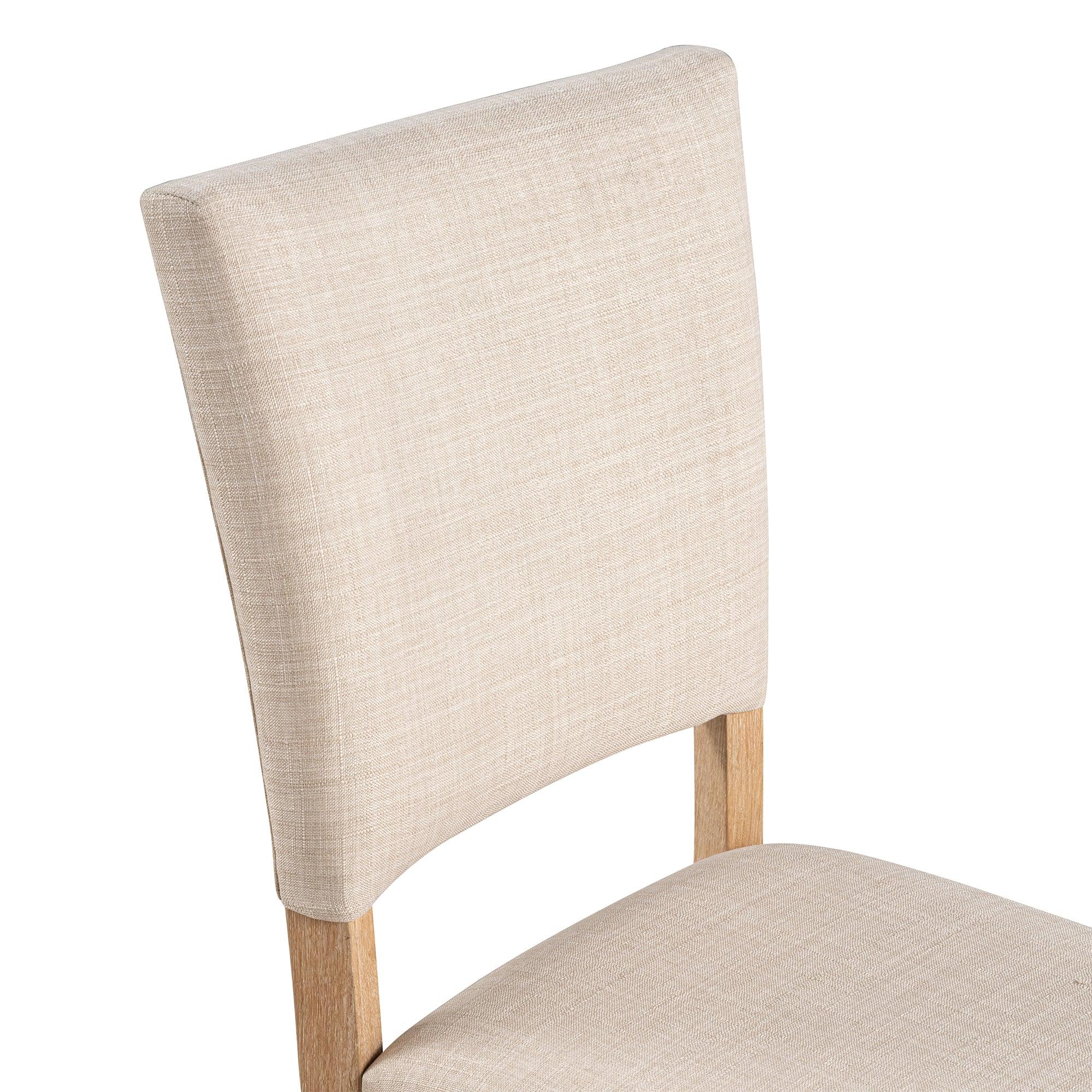 Juego de mesa de comedor de 5 piezas de madera maciza de caucho de 48" de ancho con respaldo de silla en forma de diamante