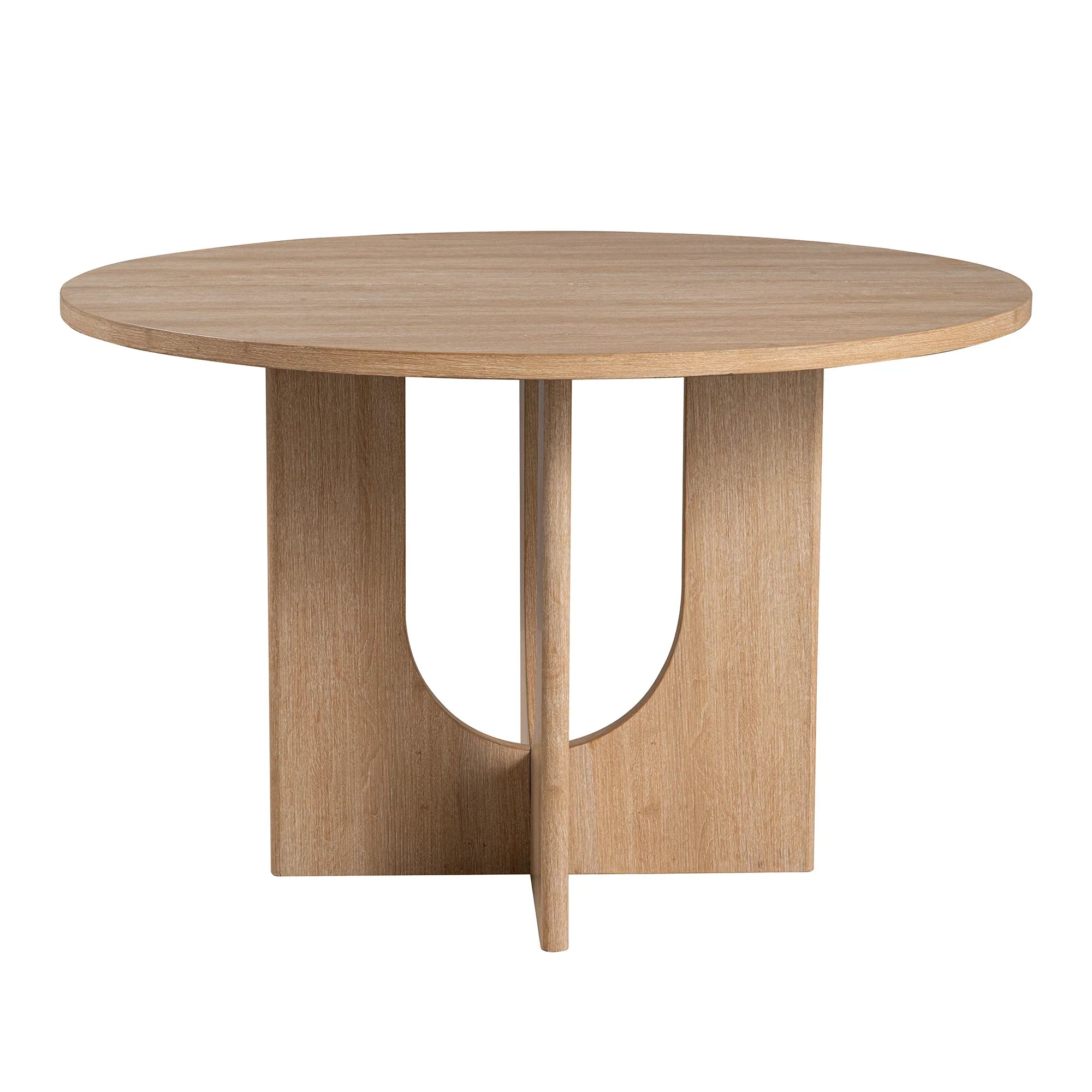 Juego de mesa de comedor de 5 piezas de madera maciza de caucho de 48" de ancho con respaldo de silla en forma de diamante
