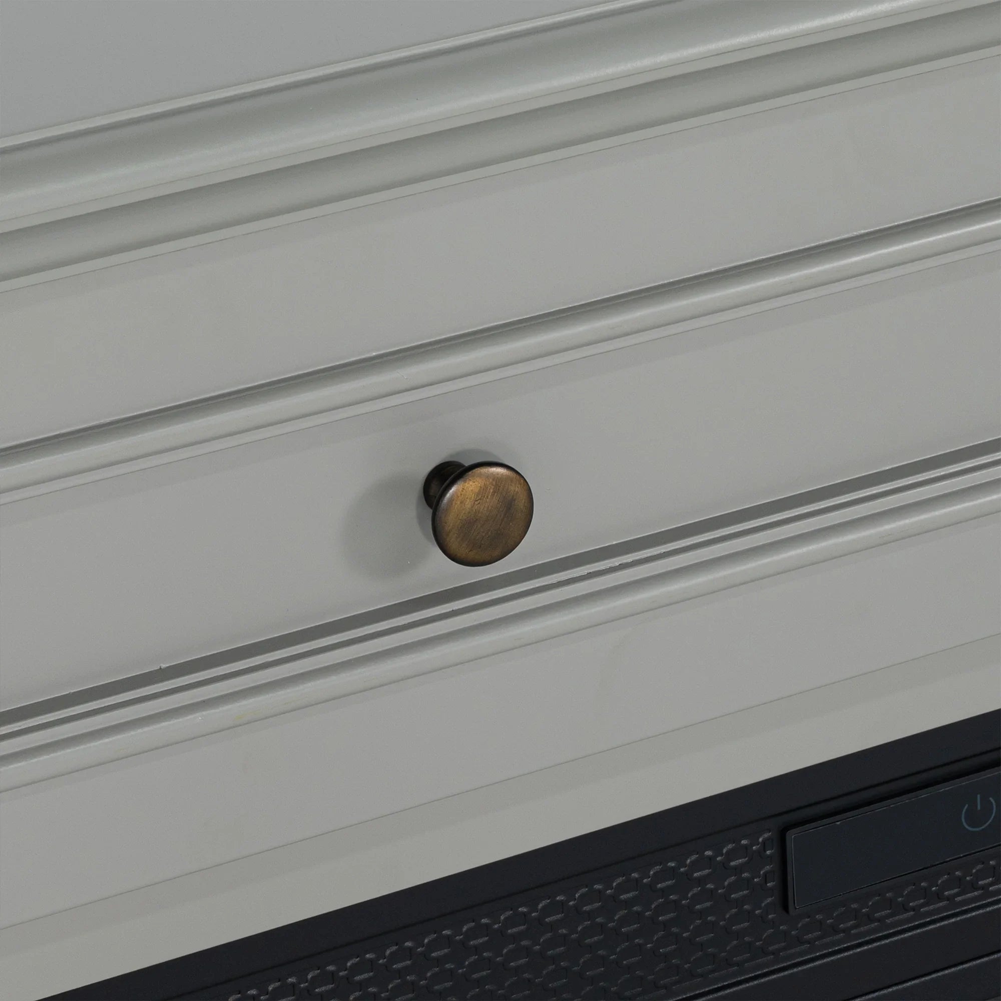 74 Inch Console TV Stand Storage Cabinets with Electric Fireplace for Living Room