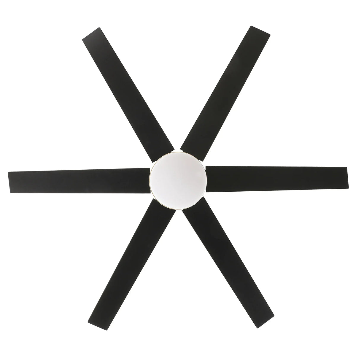 60" Volga DC Motor 6 Blades Modern Downrod Mount Ceiling Fan with Remote Control