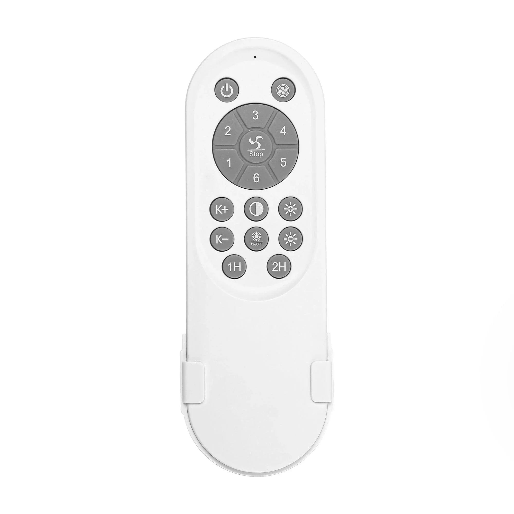 Ventilador de techo moderno Vaczon de 42 pulgadas y 3 aspas con control remoto y luz LED